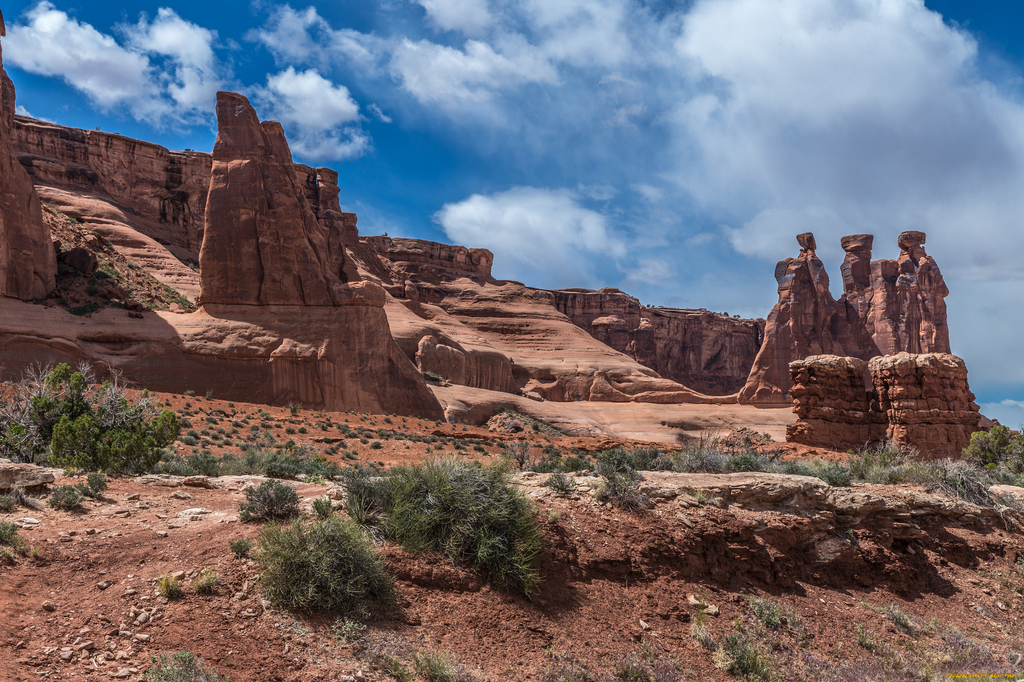 природа, пустыни, простор