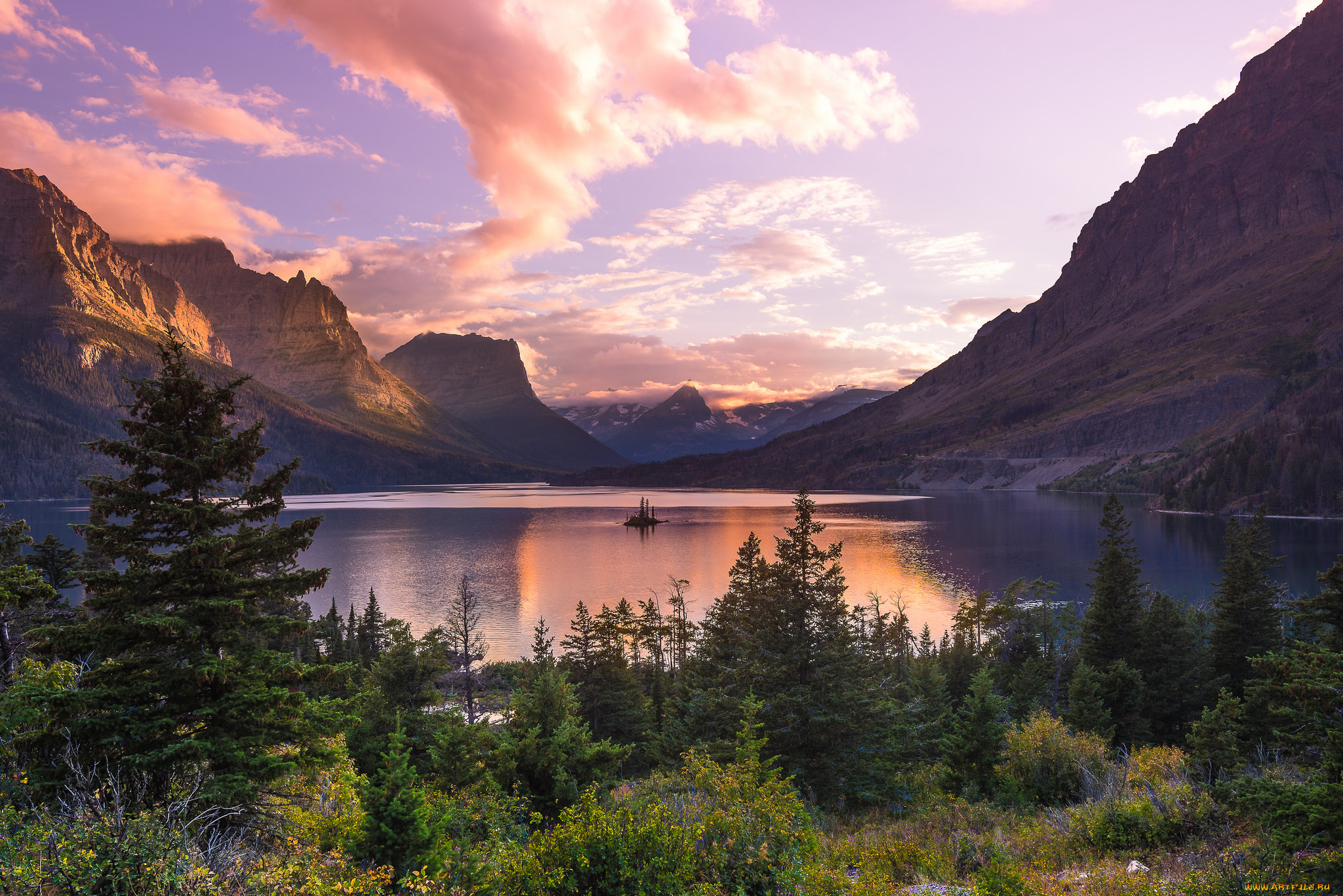 природа, реки, озера, лес, река