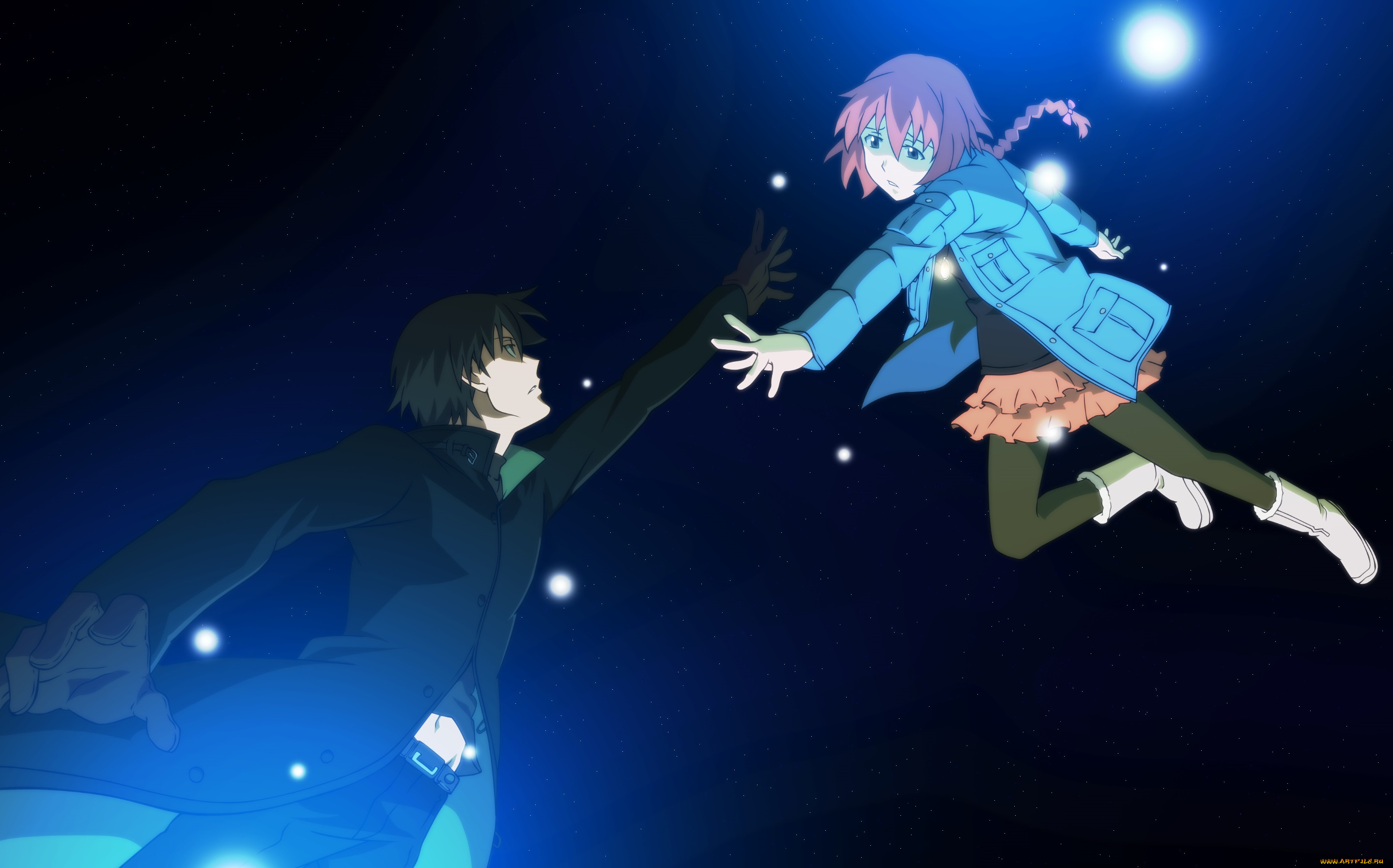 аниме, darker, than, black, хей, суо