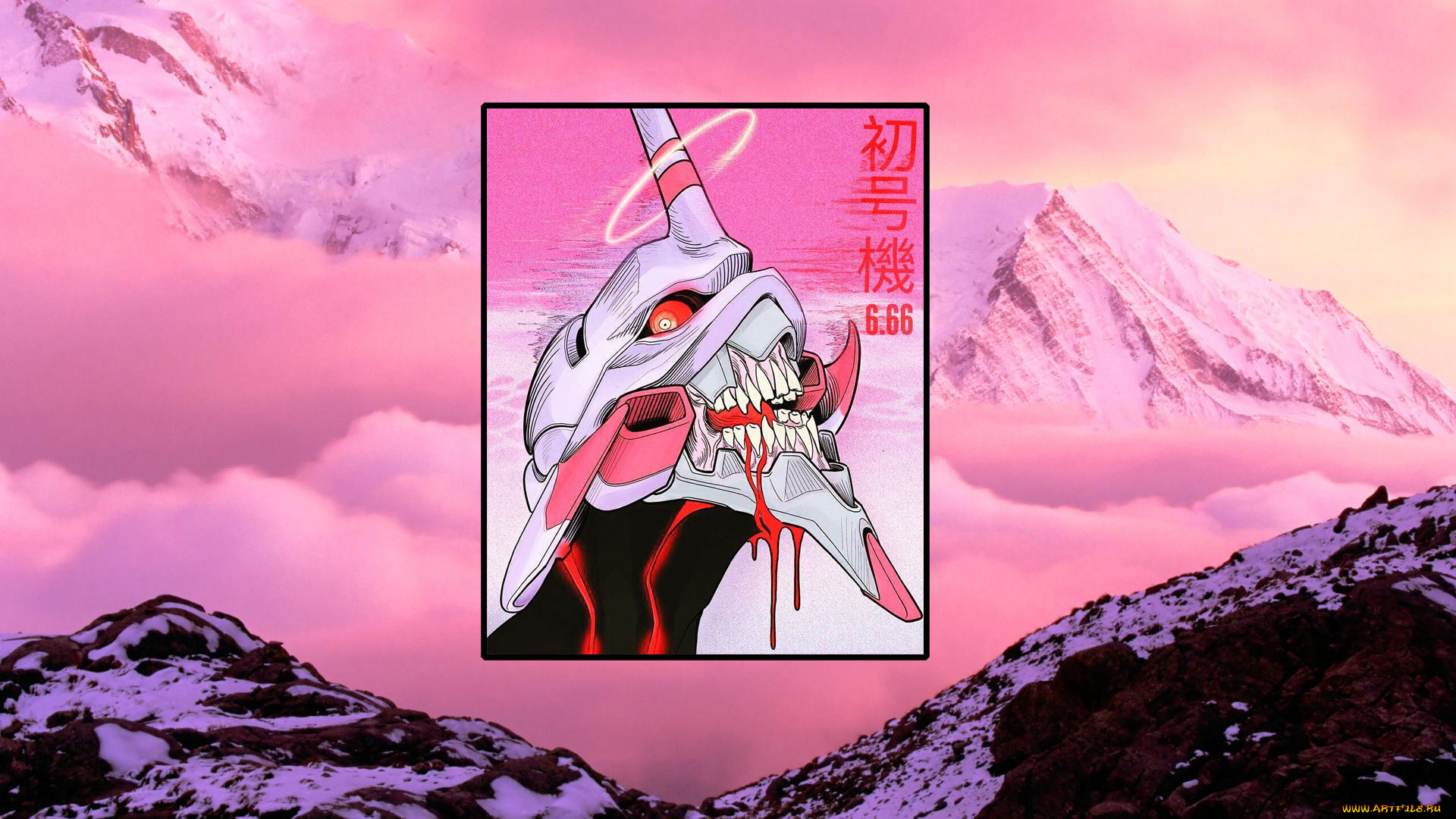 аниме, evangelion, ева
