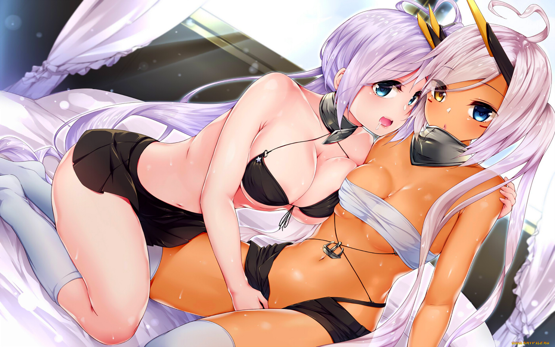 аниме, unknown, , другое, , фон, взгляд, девушки