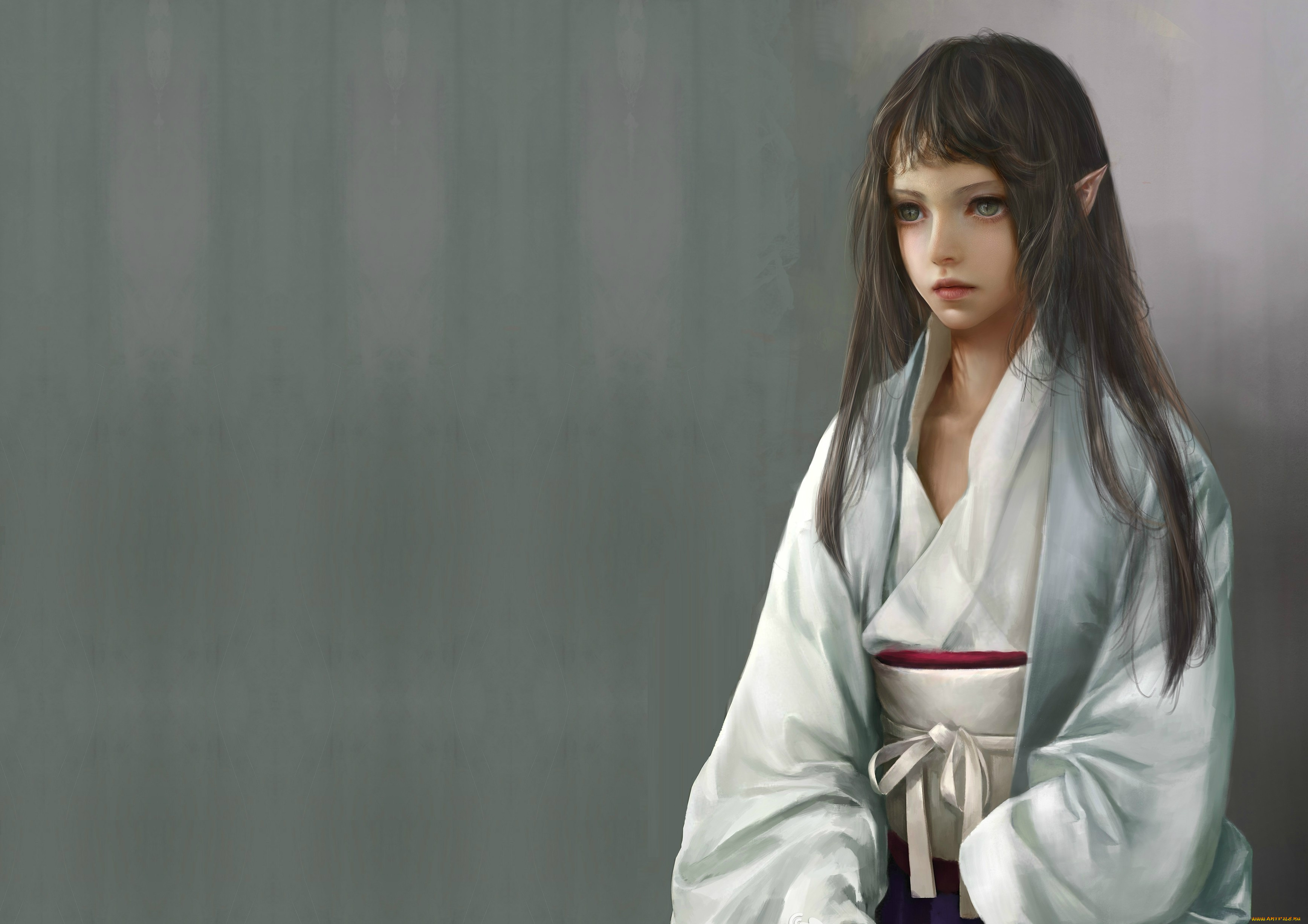 фэнтези, эльфы, fantasy, эльф, портрет