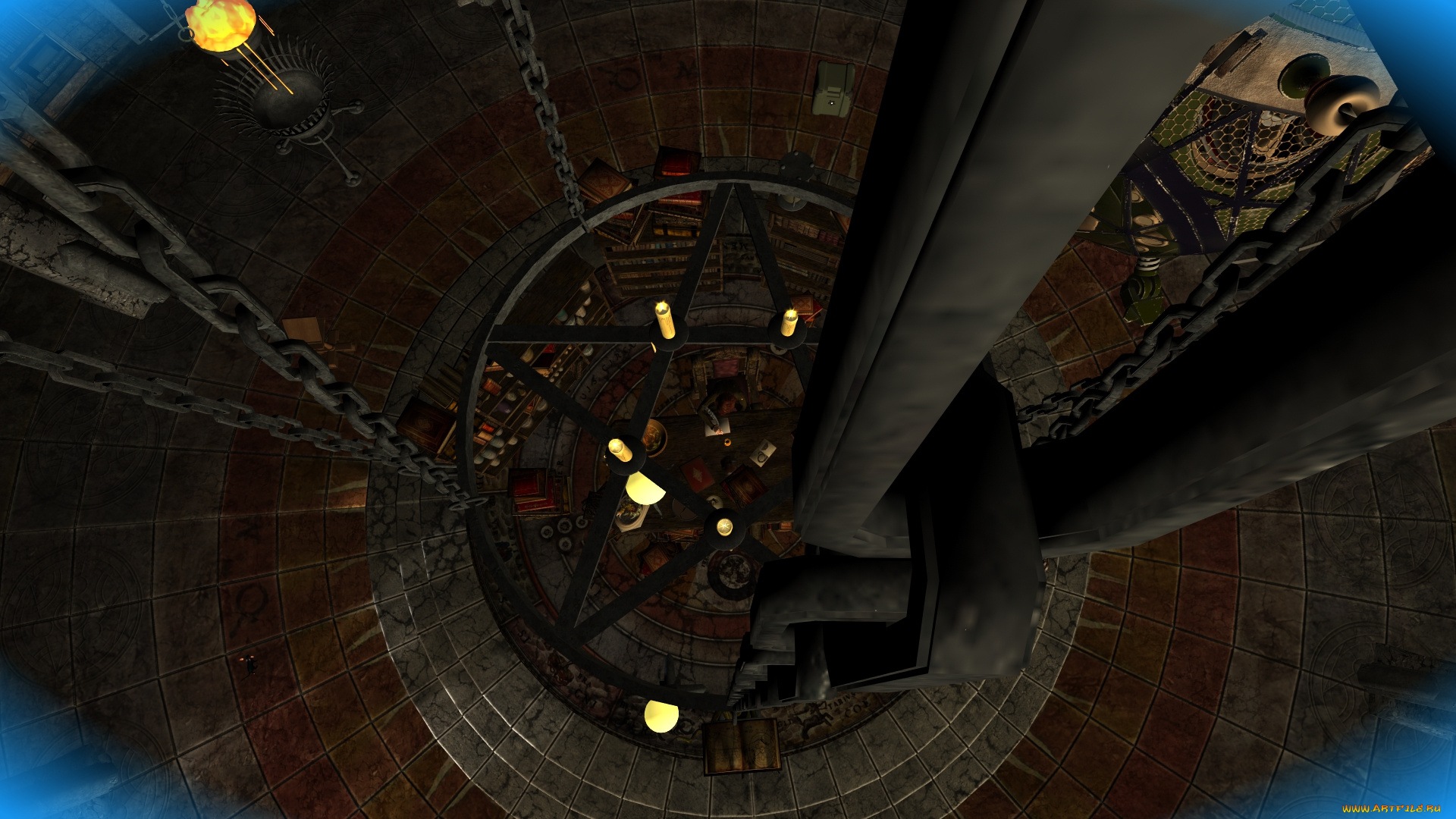 3д, графика, фантазия, , fantasy, девушка, взгляд, фон