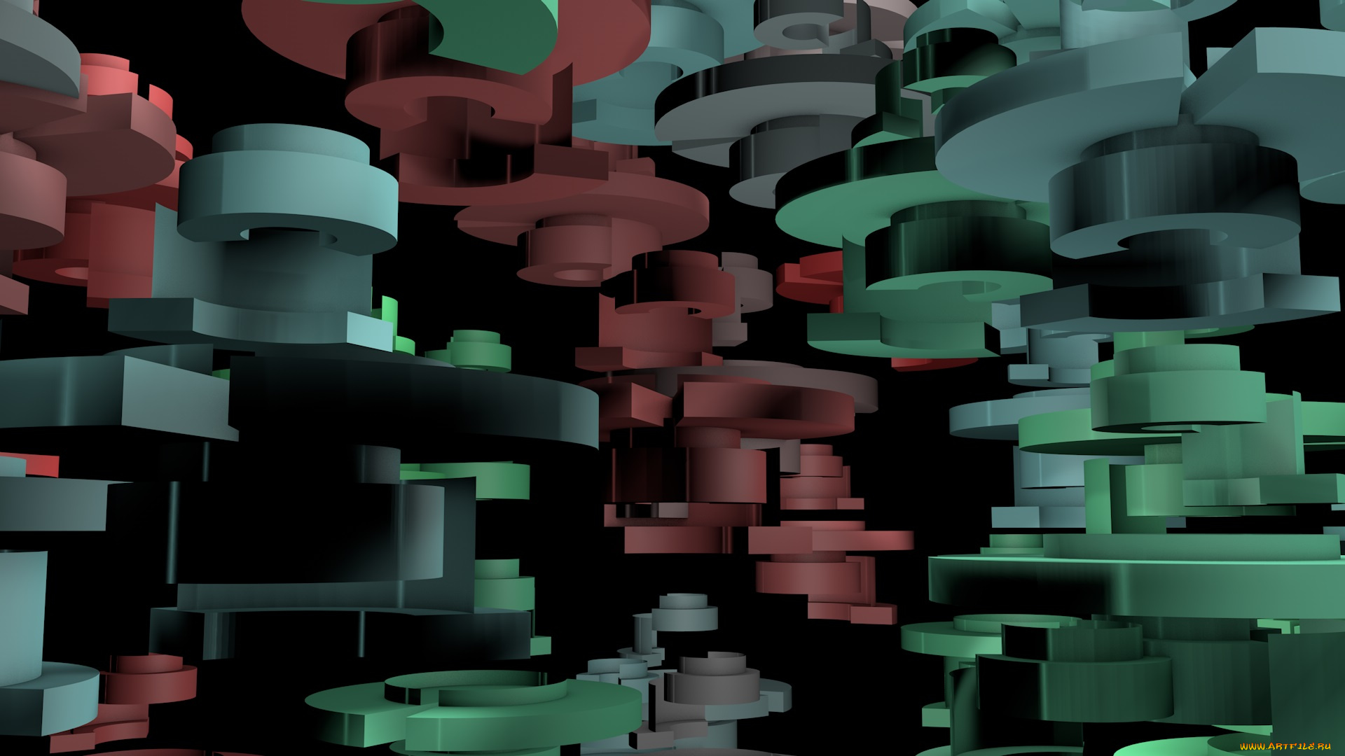 3д, графика, моделирование, , modeling, фон, узор, цвет