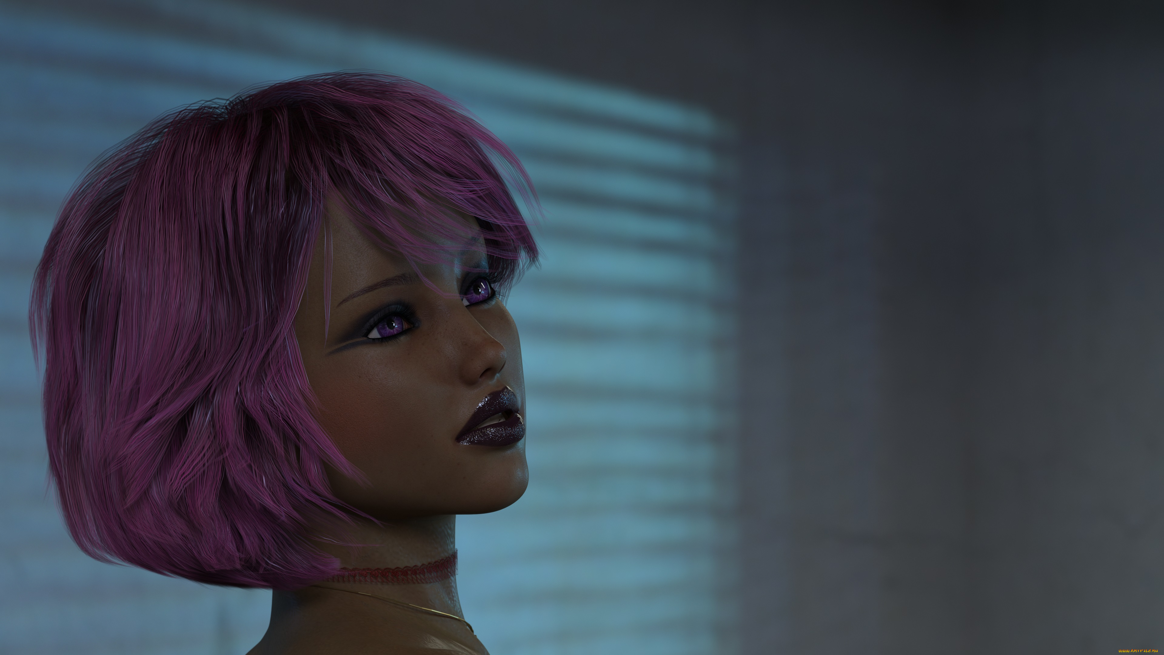 3д, графика, портрет, , portraits, девушка, взгляд, фон