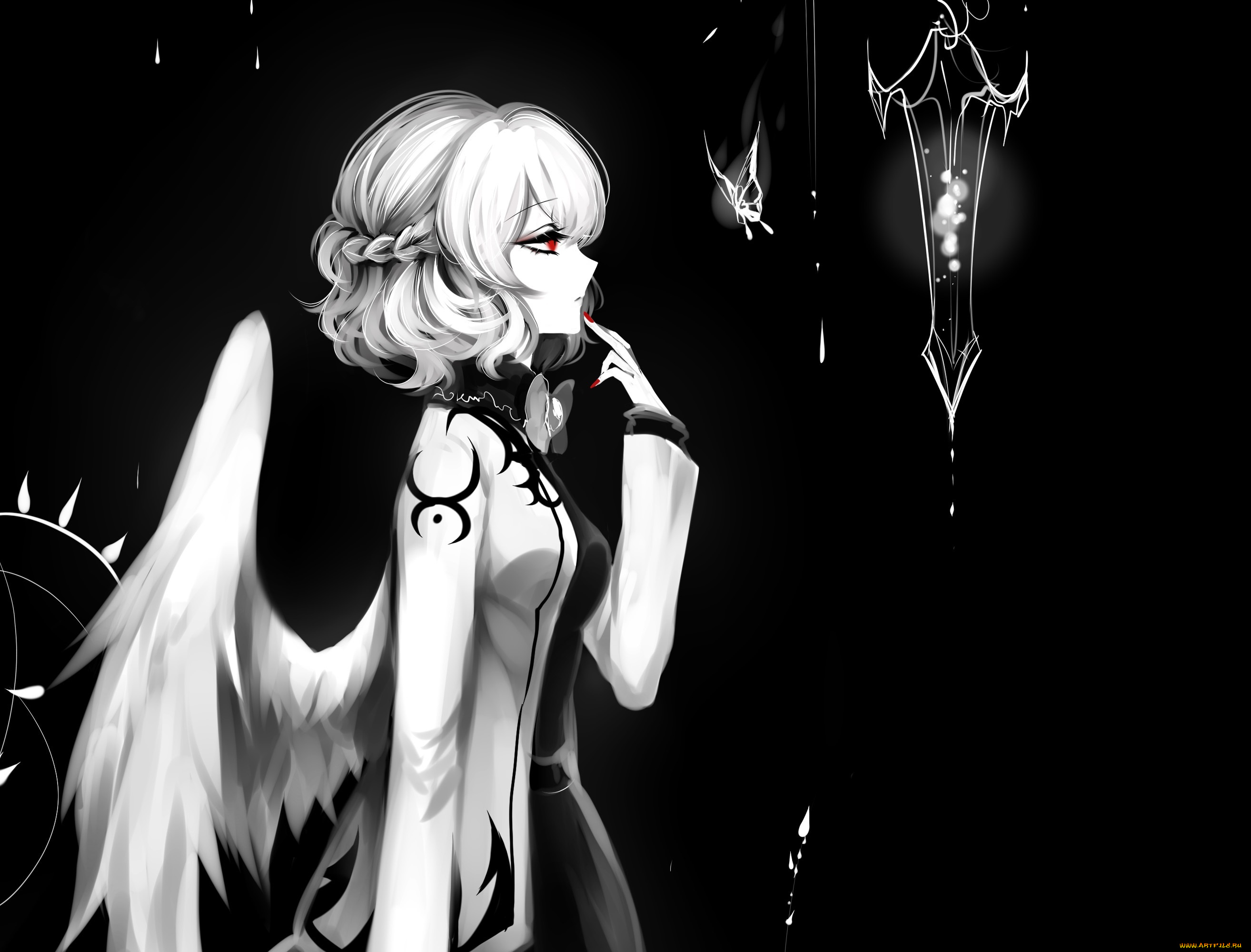 sheya, аниме, touhou, девушка