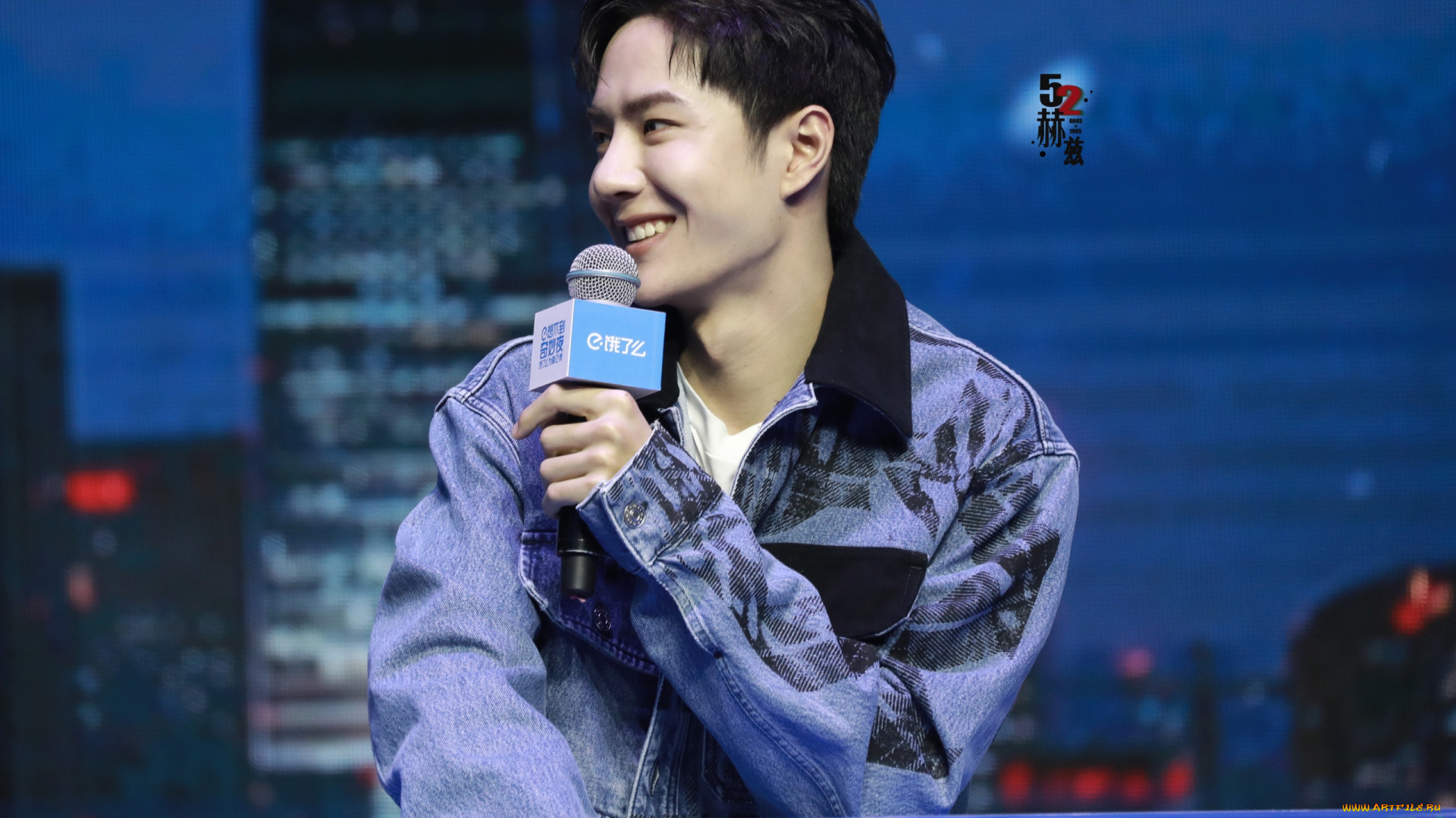 мужчины, wang, yi, bo, ван, ибо, микрофон, ящик