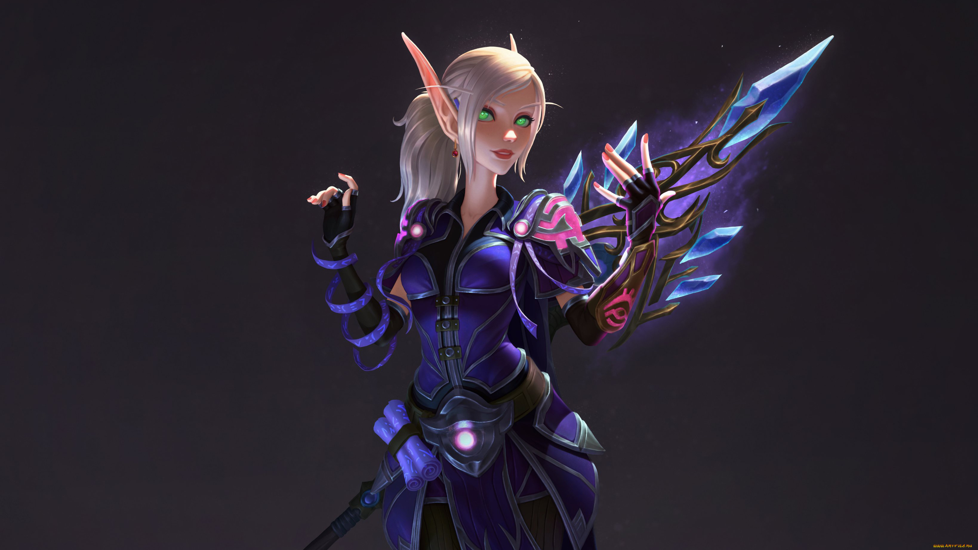 фэнтези, эльфы, девушка