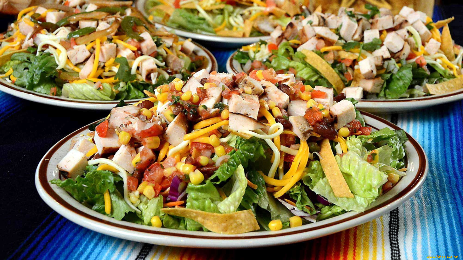 еда, салаты, , закуски, мексиканская, кухня, салат
