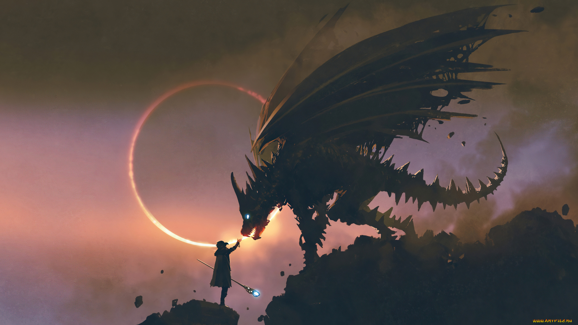 фэнтези, драконы, дракон