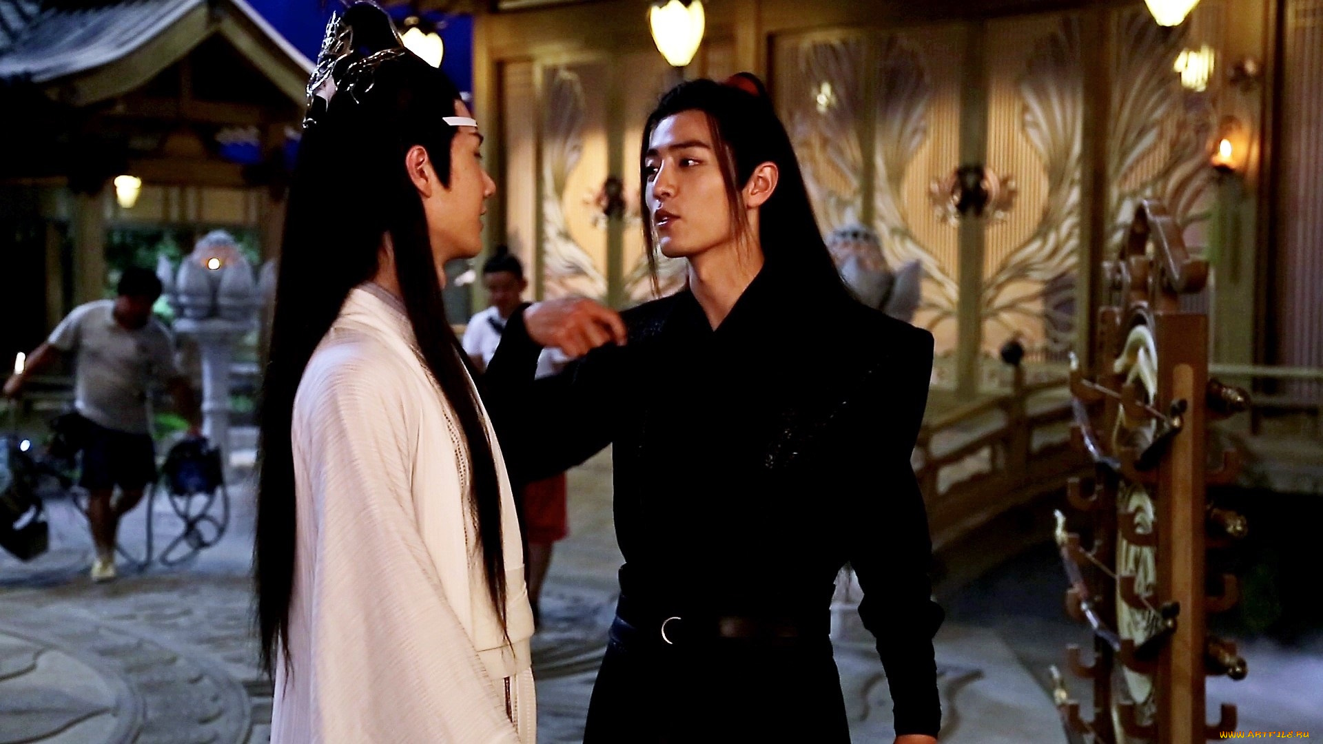 разное, знаменитости, ван, ибо, сяо, чжан, съемки, люди, костюмы