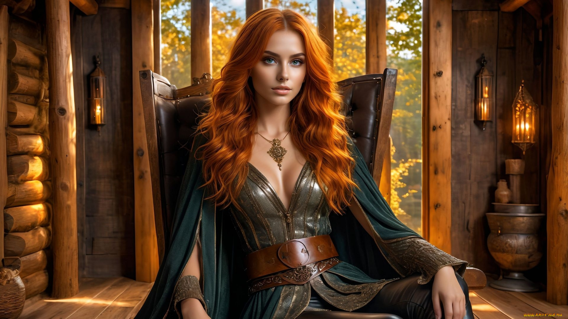 3д, графика, люди, , people, рыжие, волосы