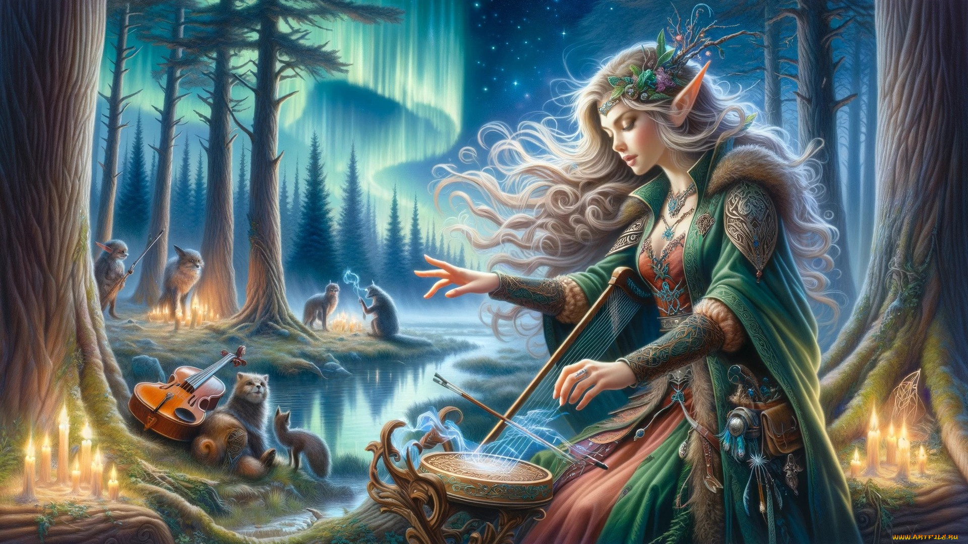 фэнтези, эльфы, нейросети, графика, нейроарт, ai, art, нейронные, сети, рисунки, нейро, искусство, нейрографика, graphics, neuroart, neural, networks, drawings, neuro, neurography