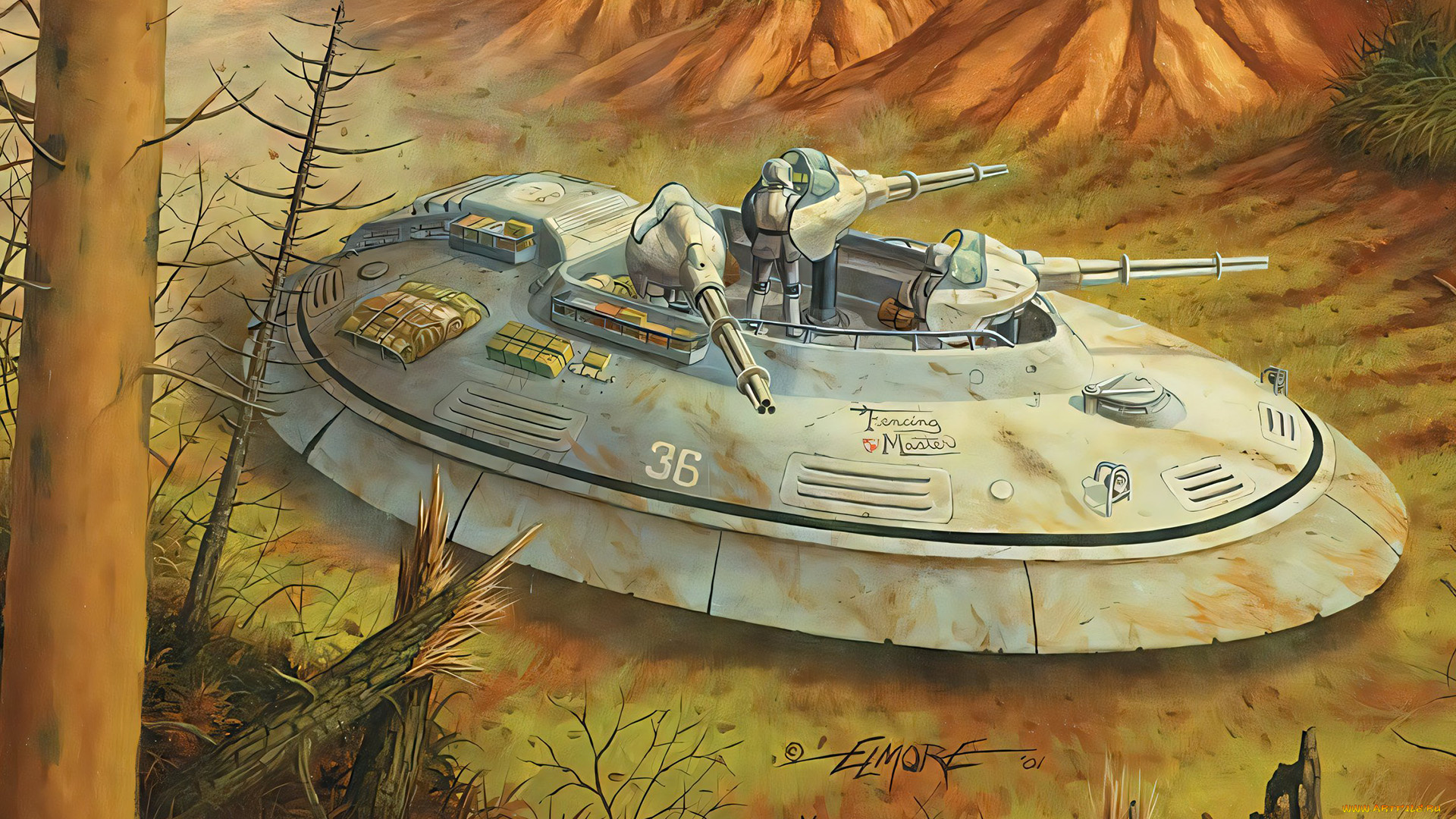 фэнтези, _larry, elmore, larry, elmore