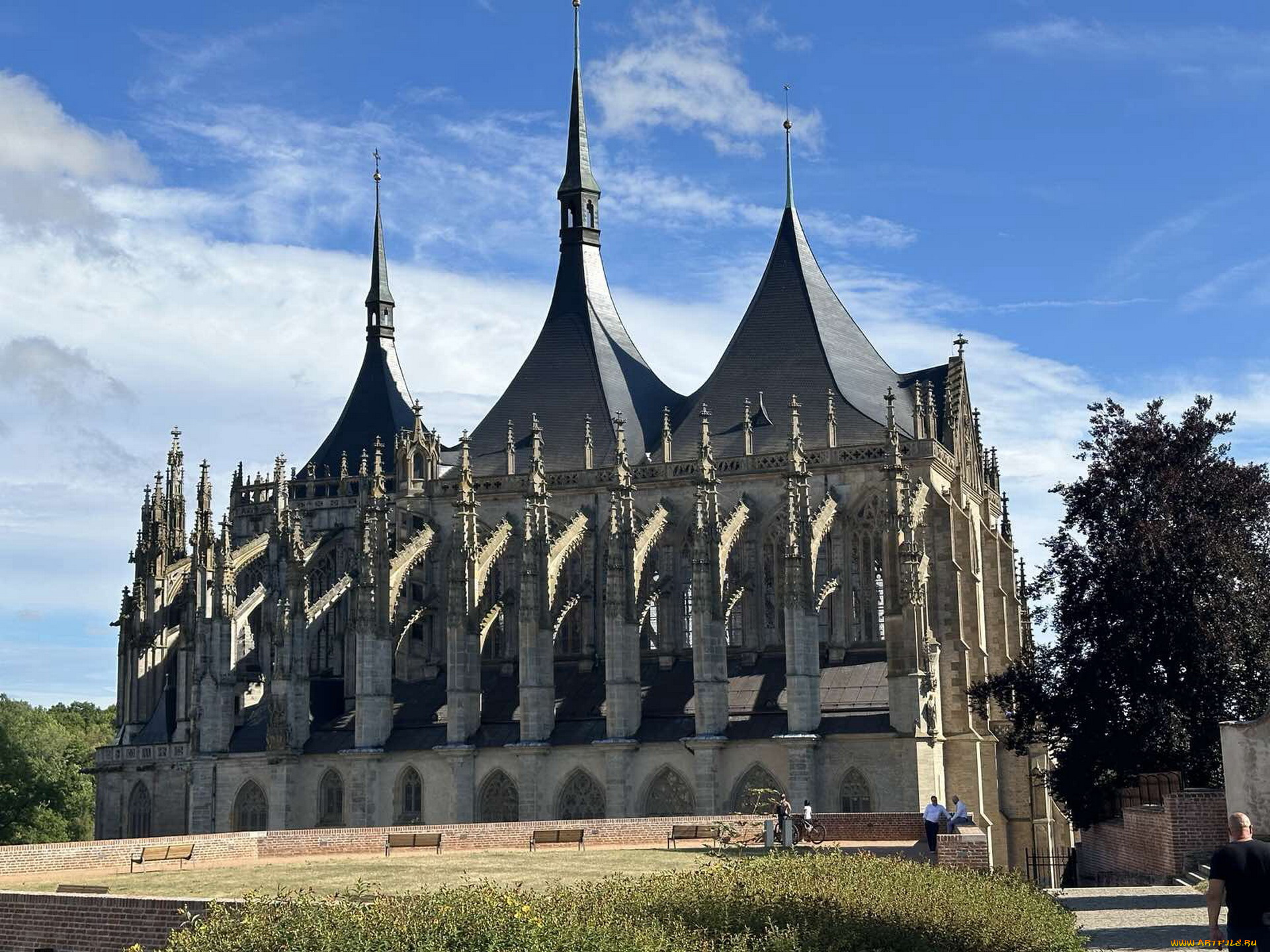 кутна, гора, чехия, города, -, католические, соборы, , костелы, , аббатства, кутна, гора