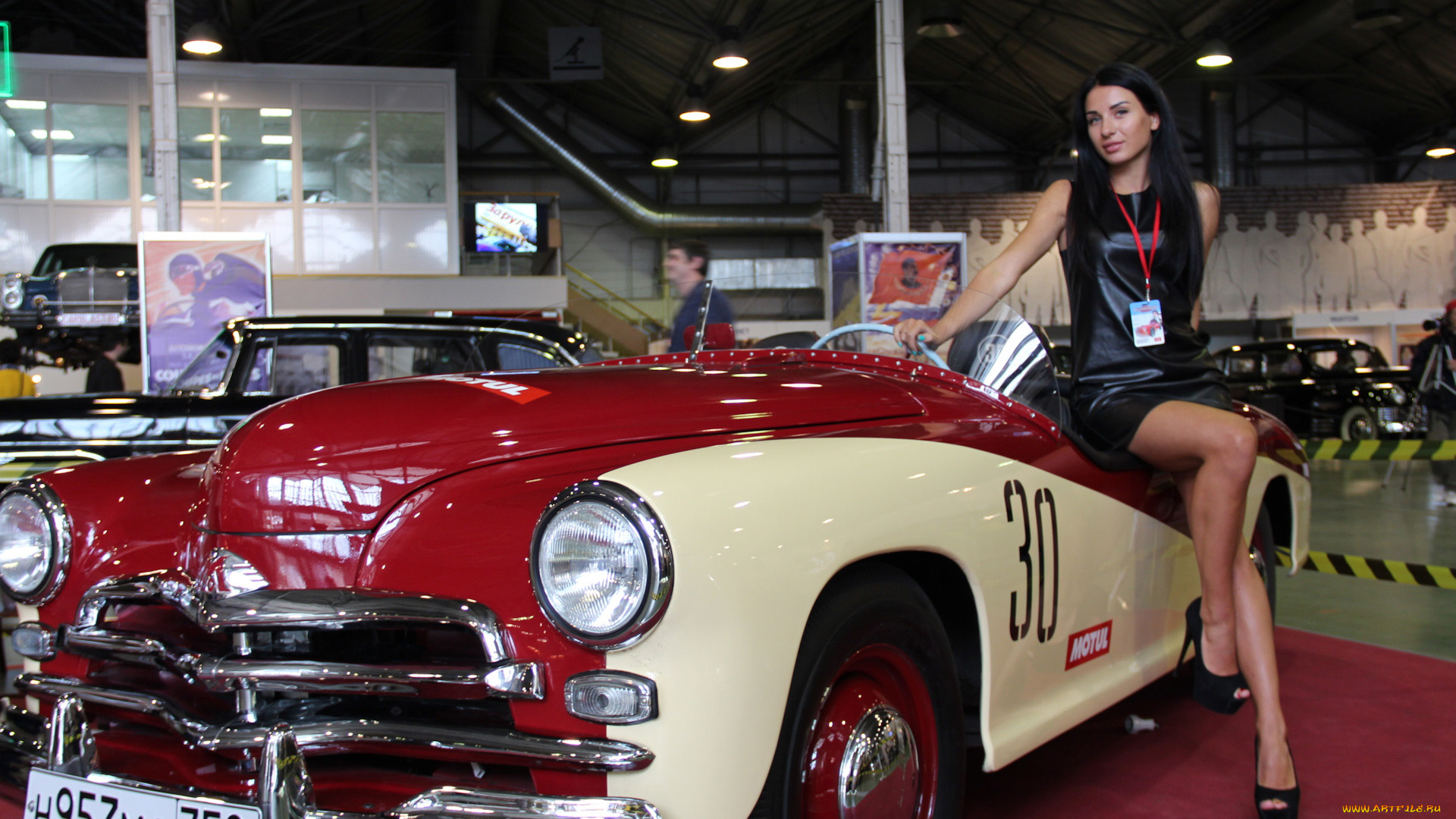 автомобили, -авто, с, девушками, красивая, девушка