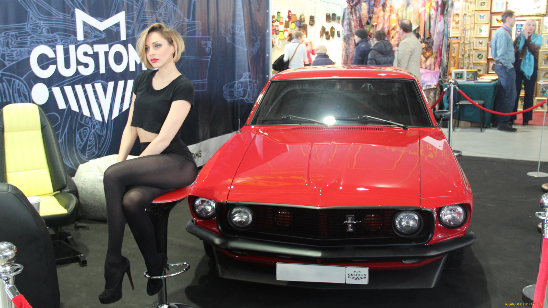 автомобили, -авто, с, девушками, красивая, девушка