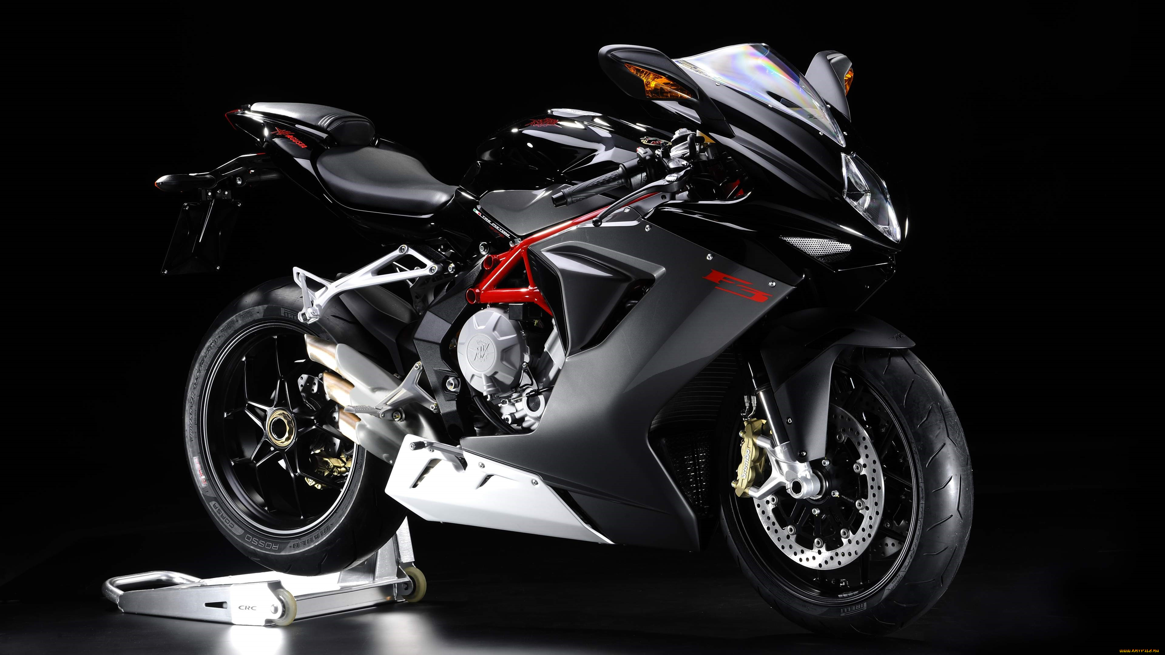 мотоциклы, mv, agusta, байк, черный