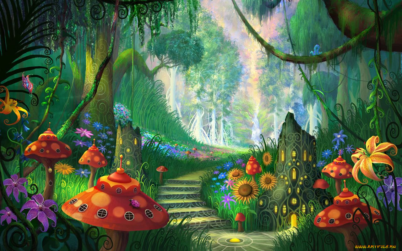 фэнтези, пейзажи