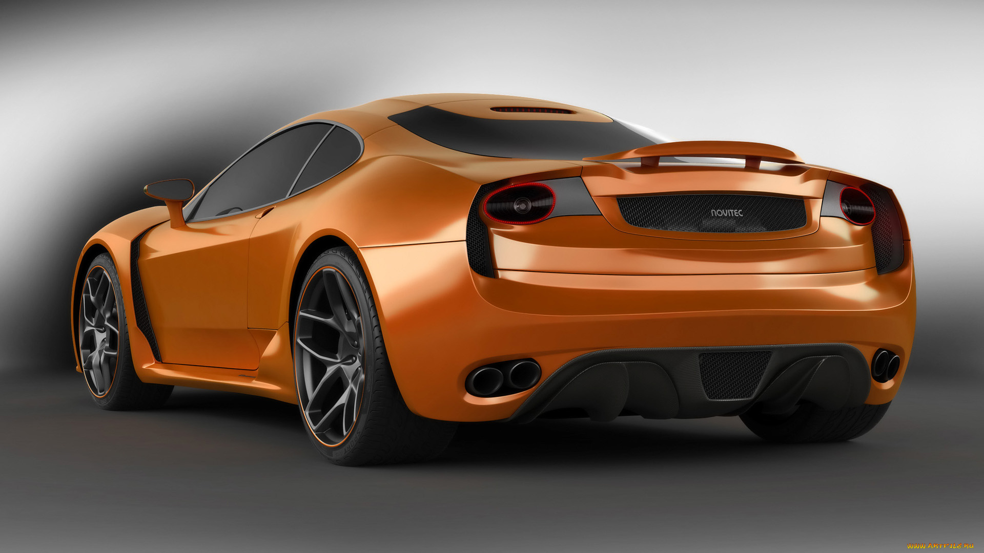 2009, novitec, tulesto, автомобили, ferrari