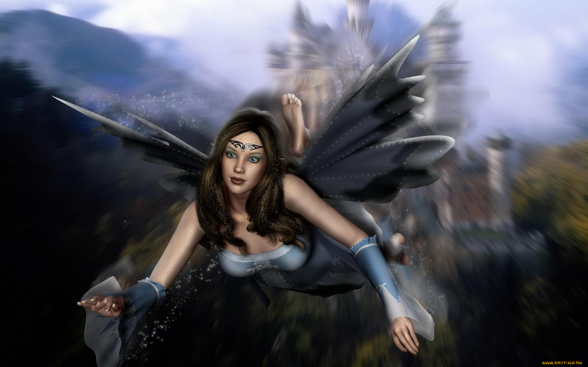 3д, графика, elves, эльфы