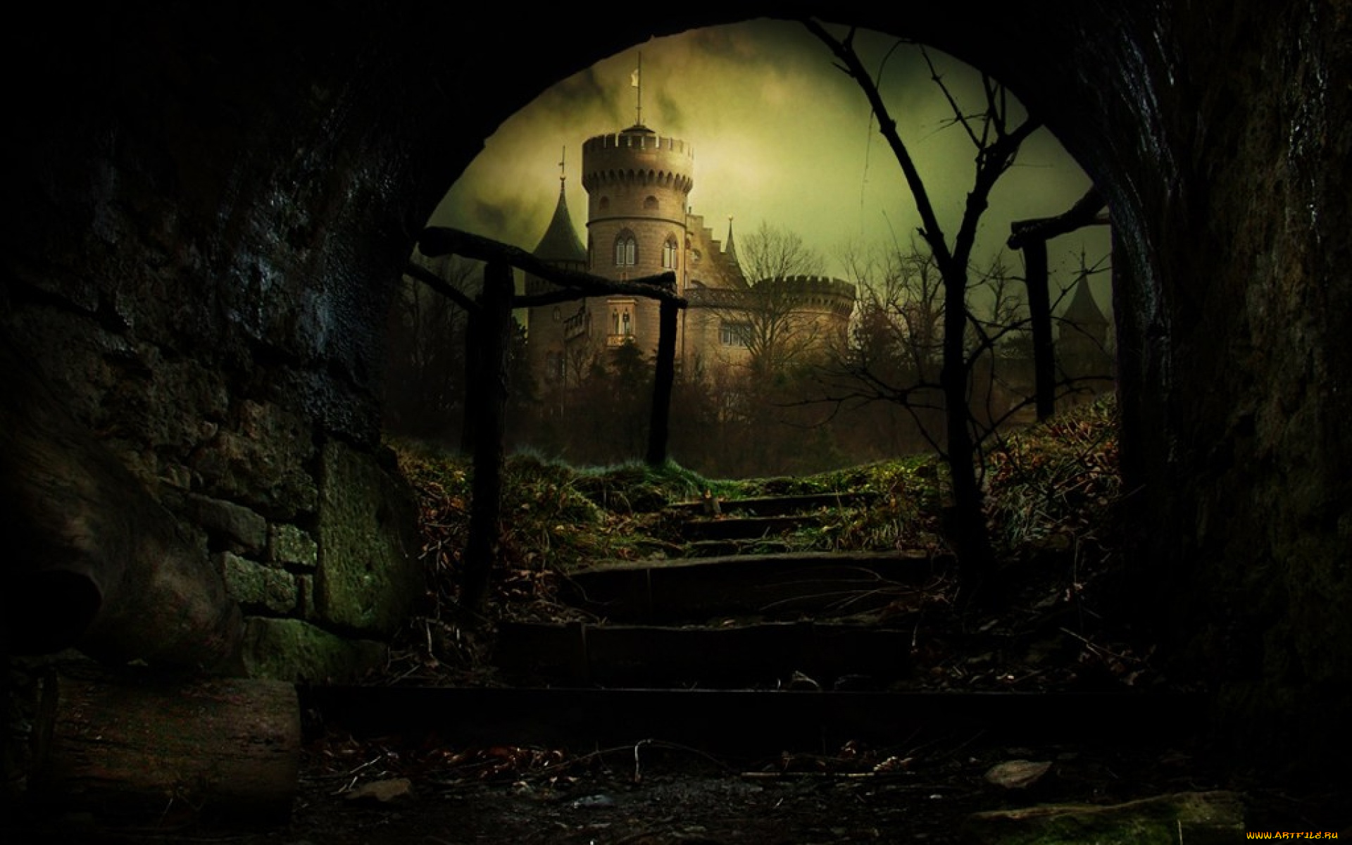 фэнтези, замки