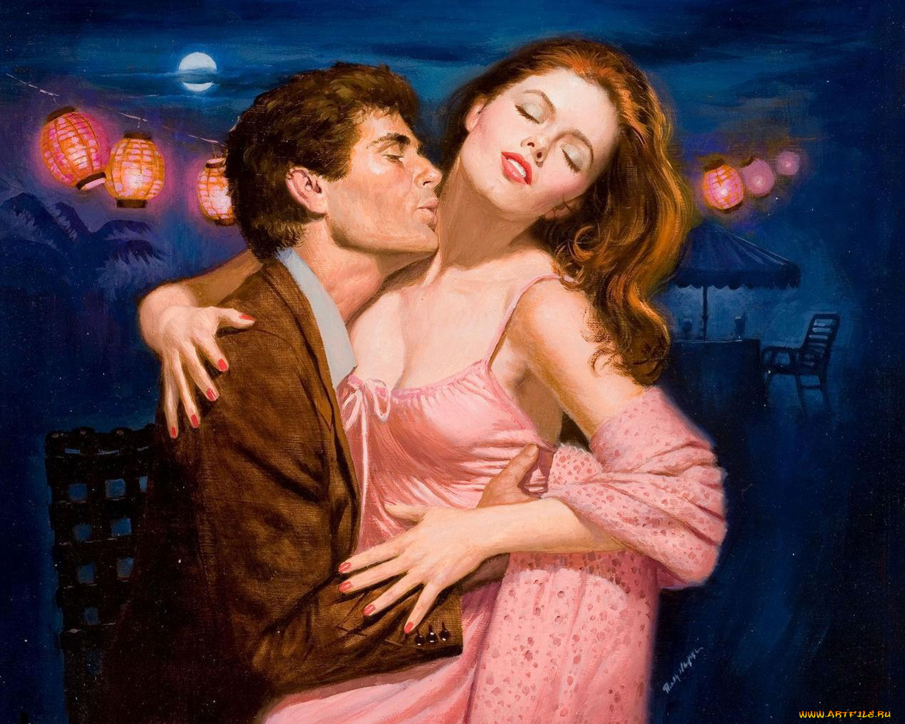 рисованные, люди