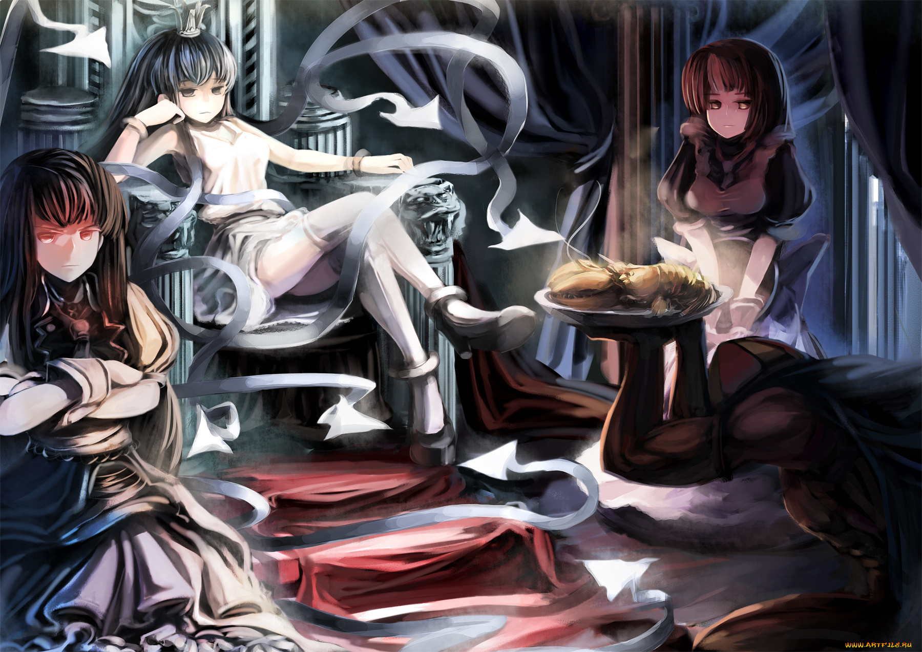 аниме, shinryaku, ika, musume, aizawa, chizuru, eiko