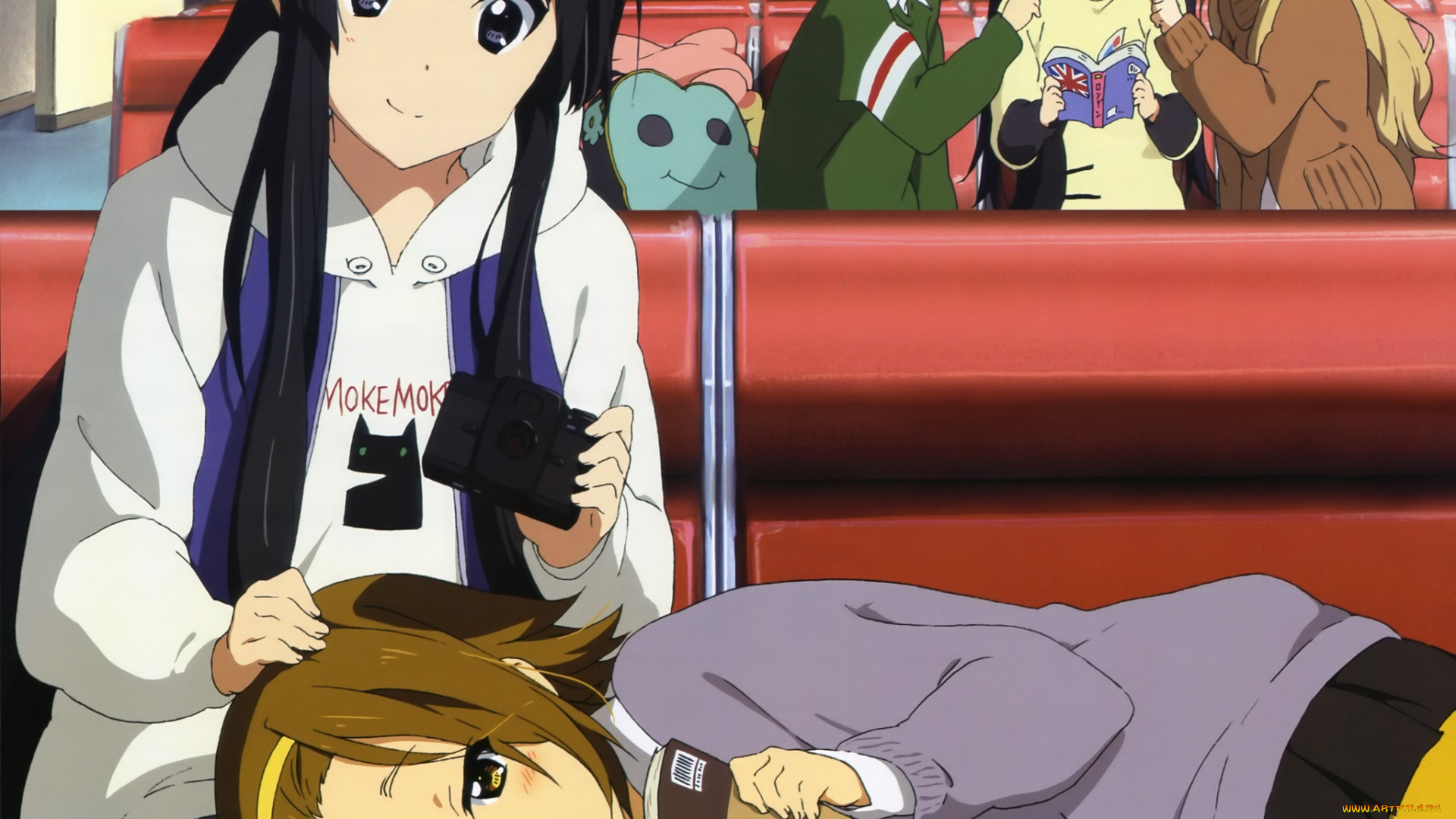 аниме, on, k-on