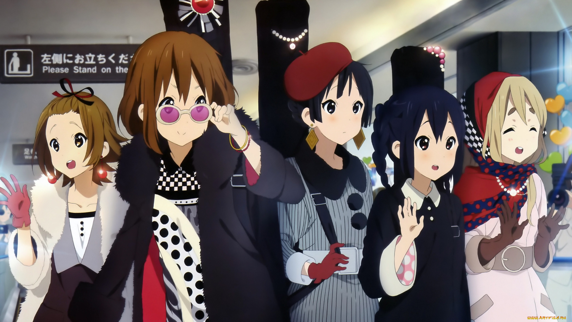 аниме, on, k-on