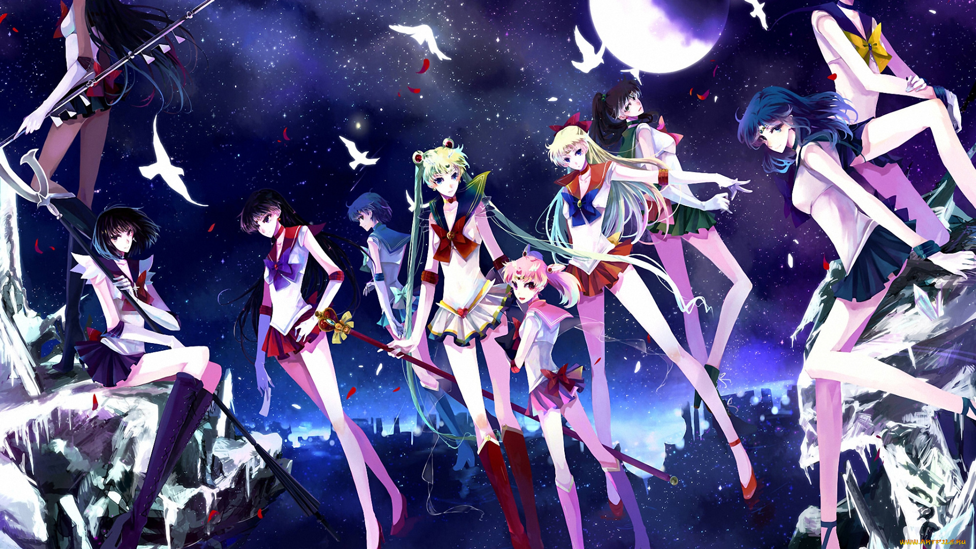 аниме, sailor, moon