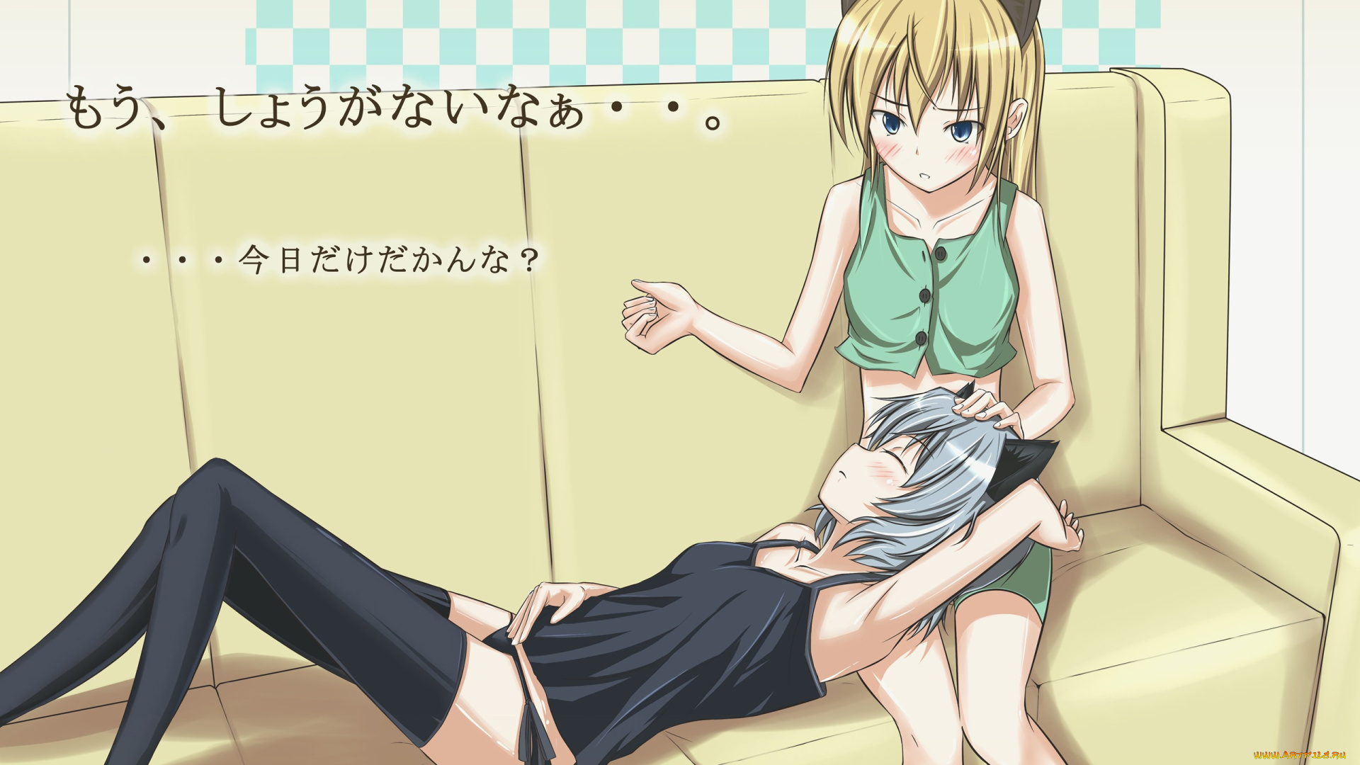 аниме, strike, witches