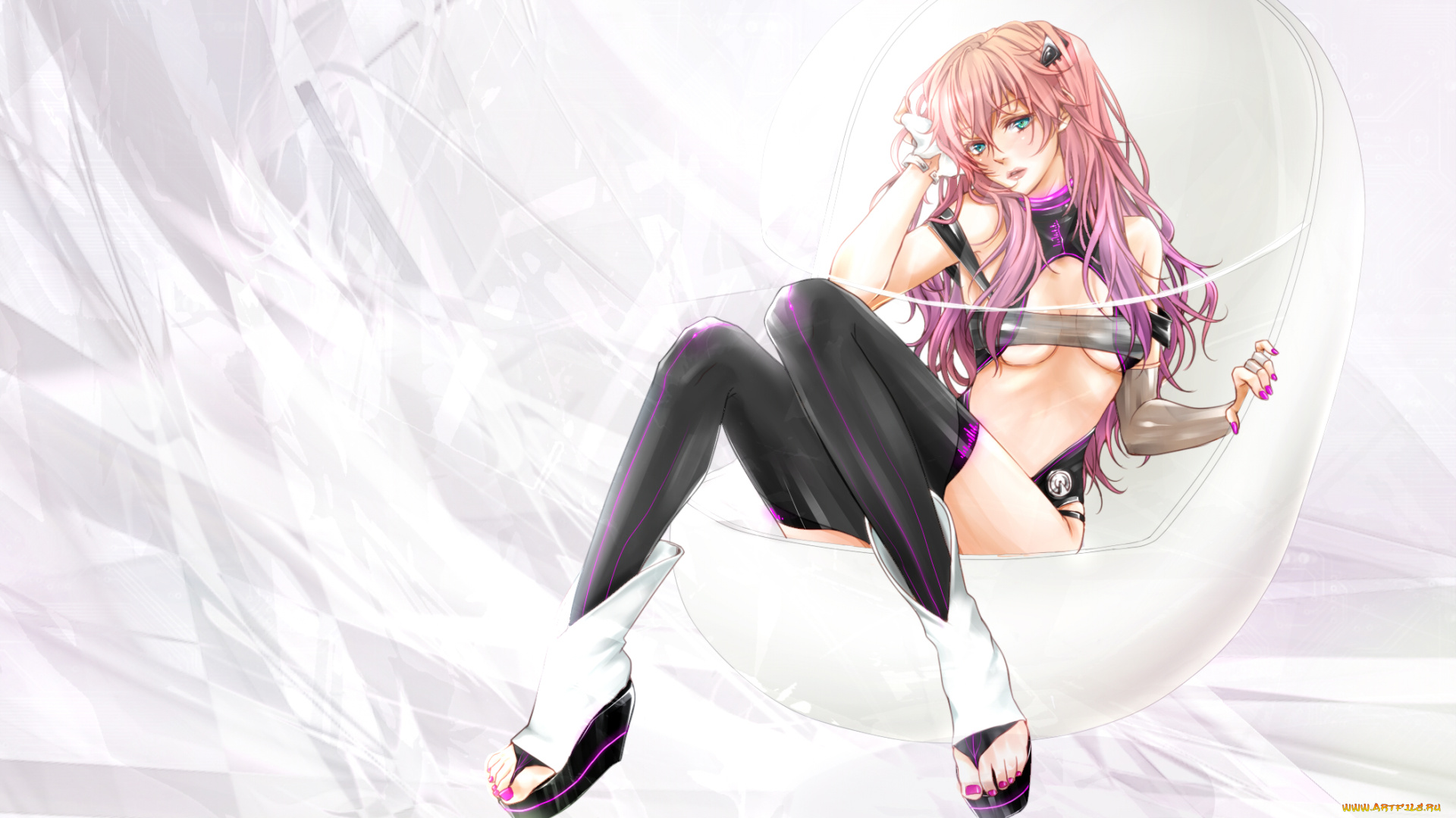 megurine, luka, аниме, vocaloid