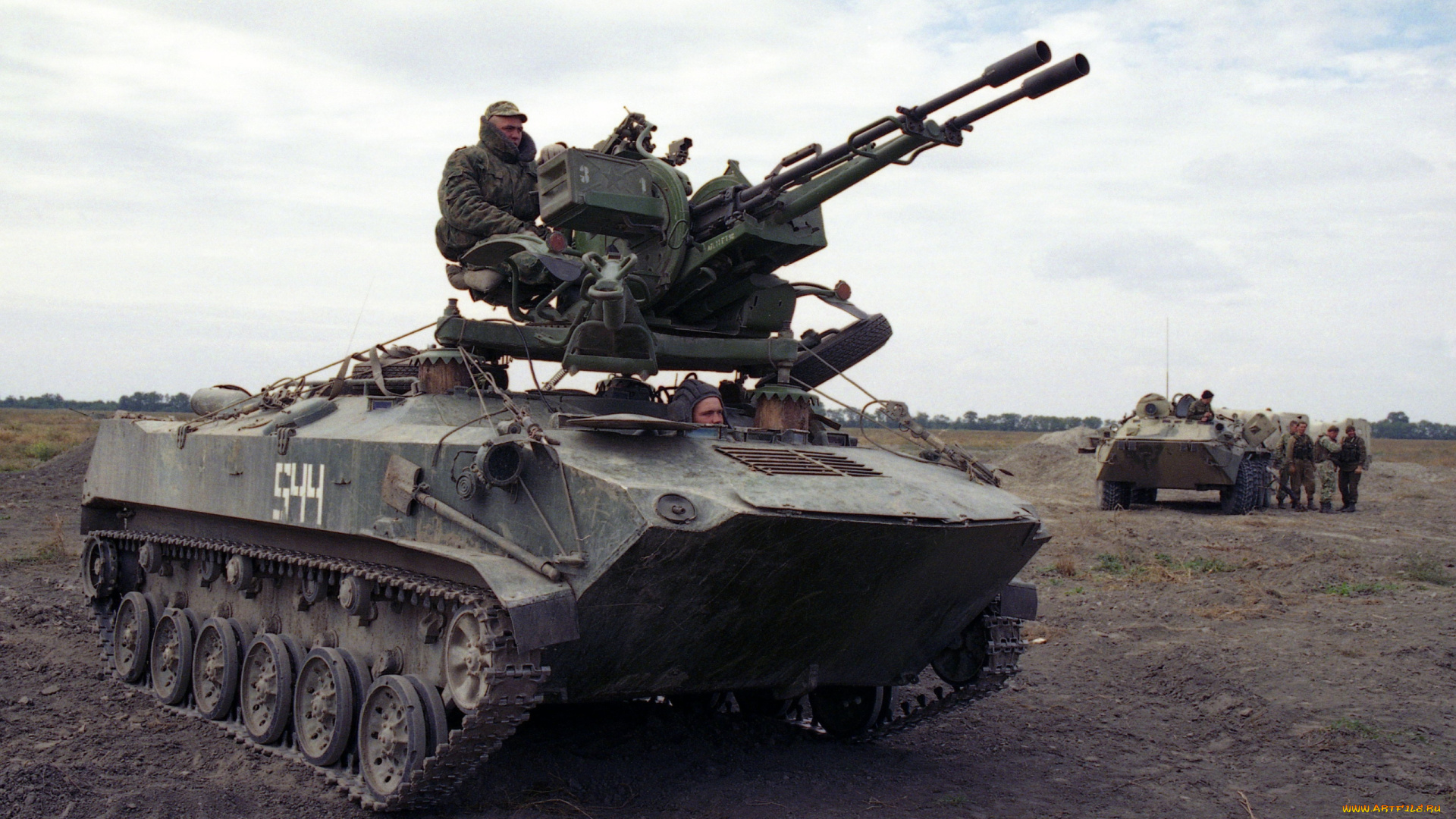 техника, военная, зенитка