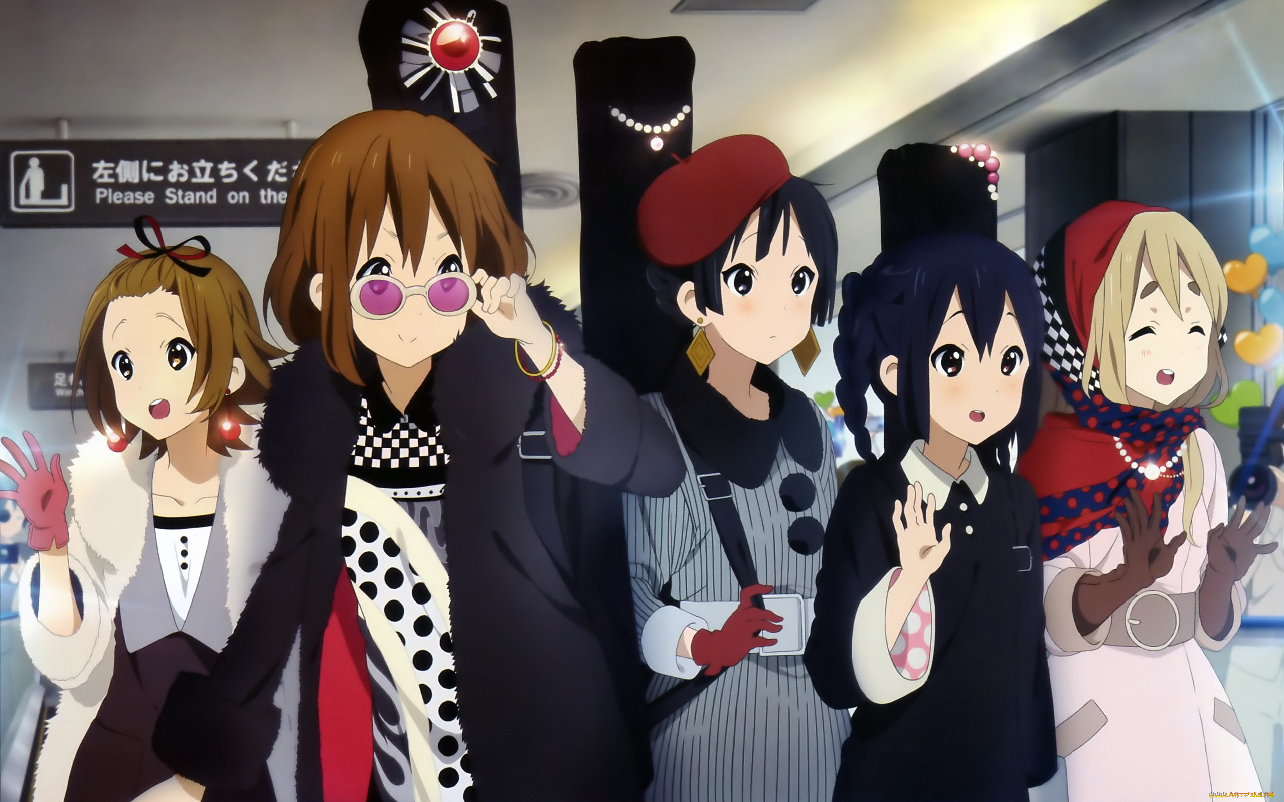аниме, on, k-on