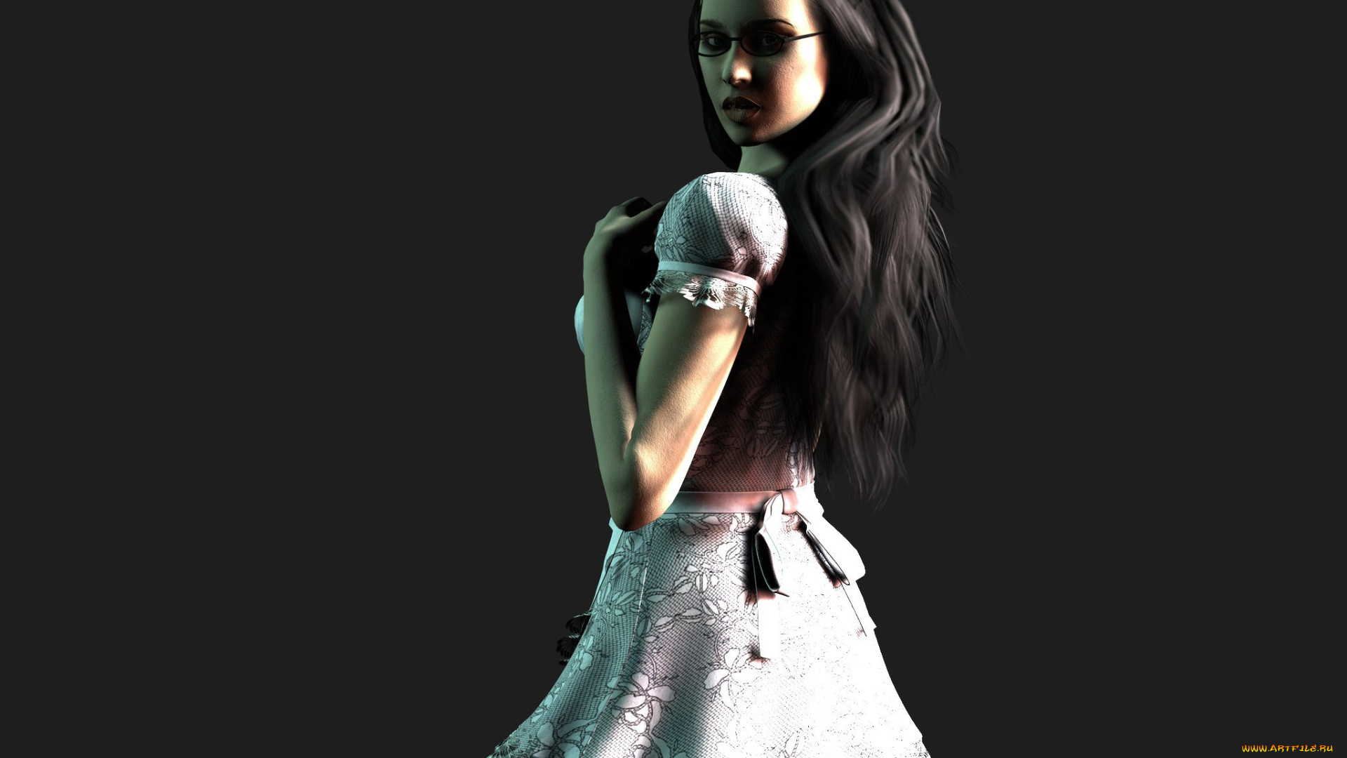 3д, графика, people, люди, девушка