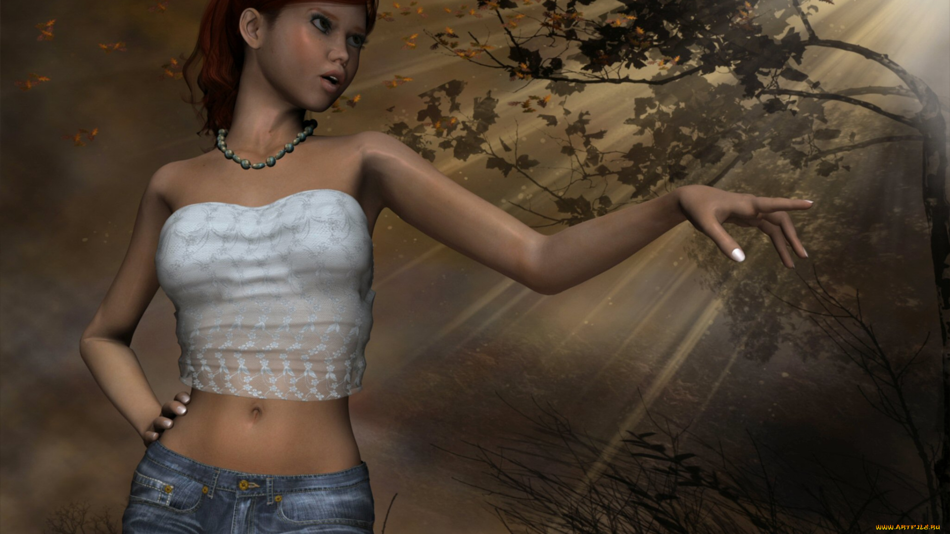 3д, графика, people, люди, девушка