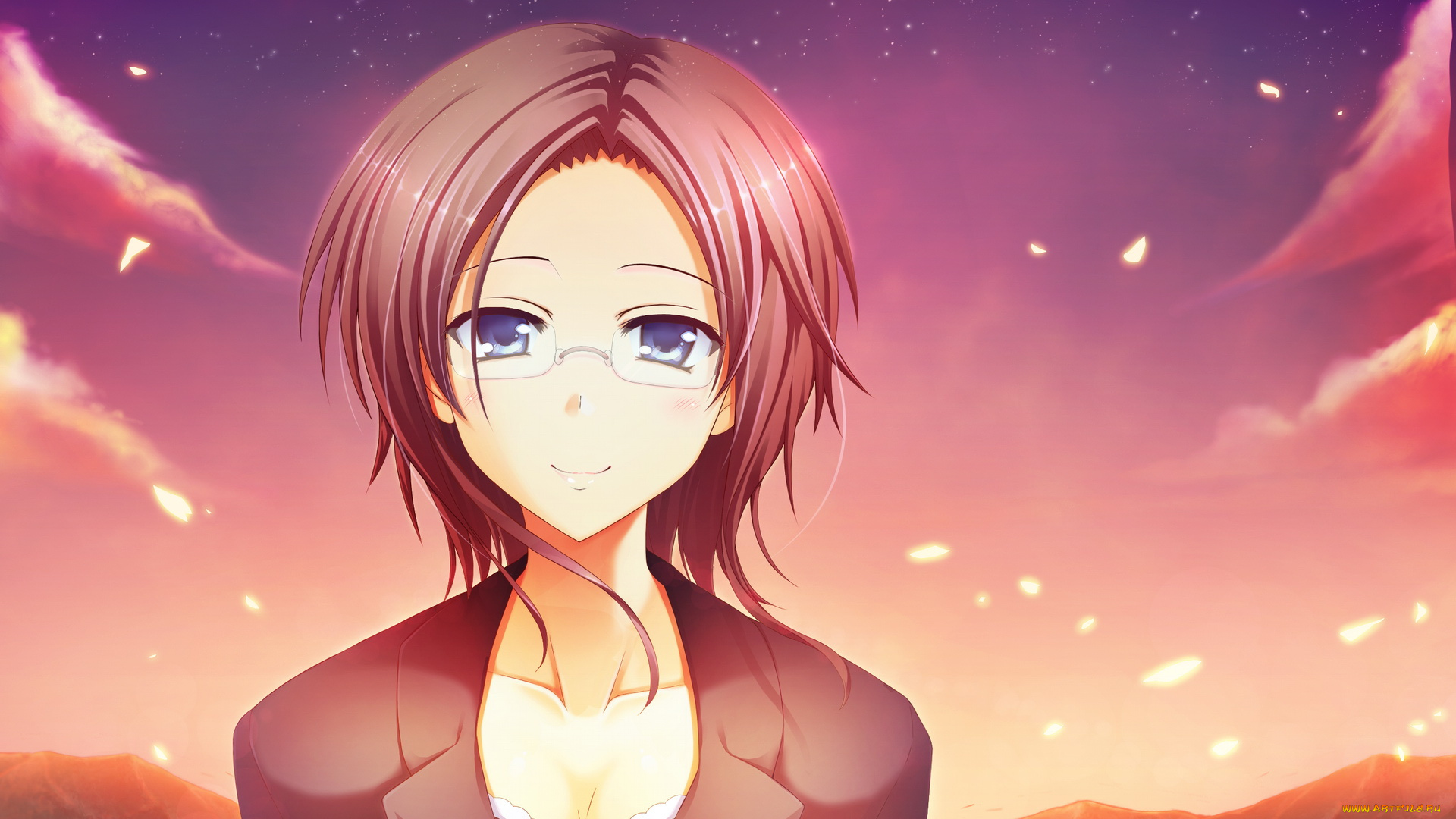 аниме, atled, everlasting, song, девушка