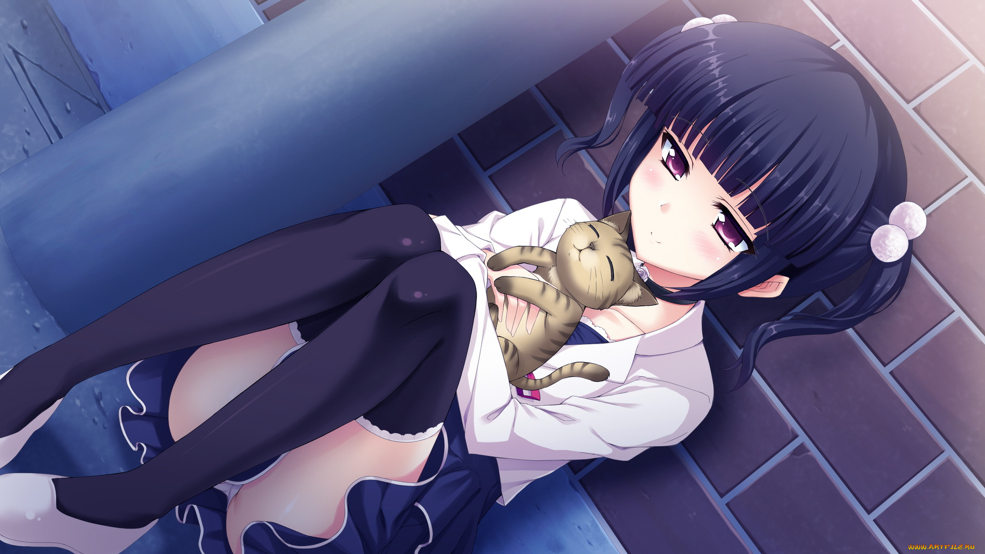 аниме, atled, everlasting, song, девушка