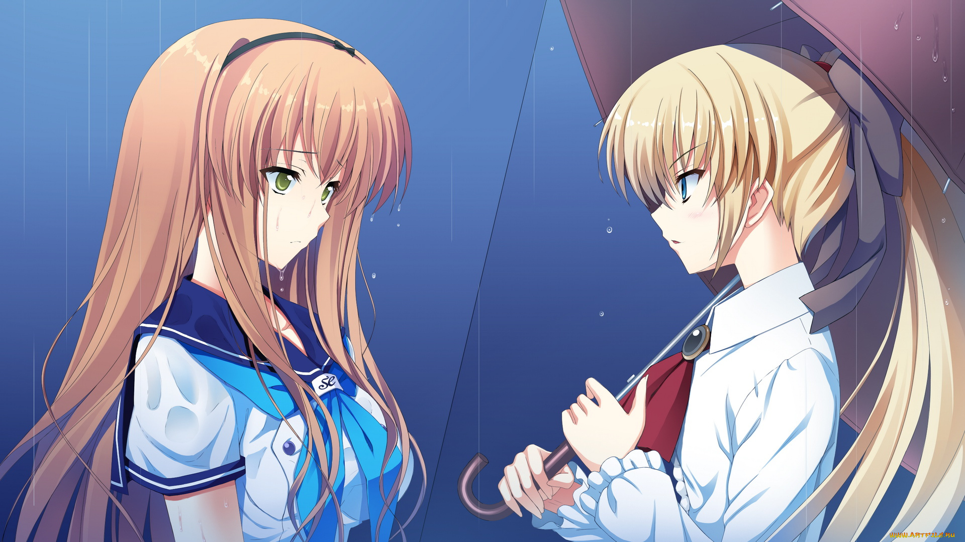 аниме, atled, everlasting, song, девушки