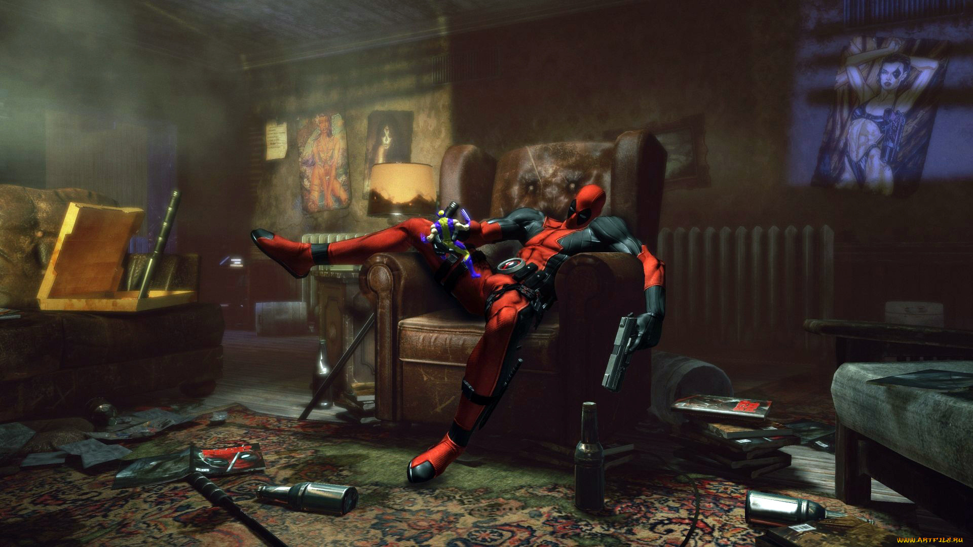 deadpool, the, game, видео, игры, персонаж