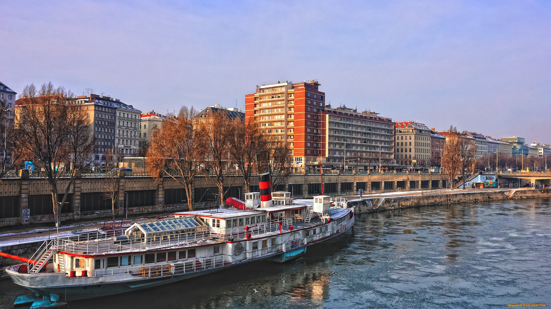 города, вена, австрия, город