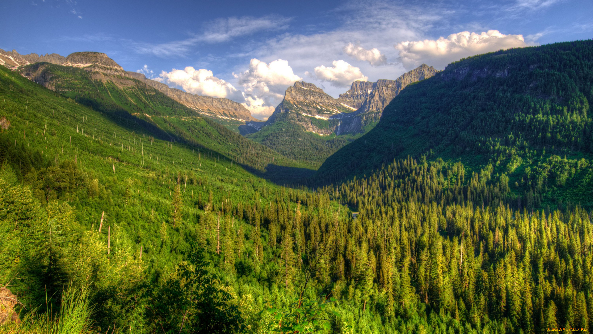 природа, горы, сша, штат, монтана