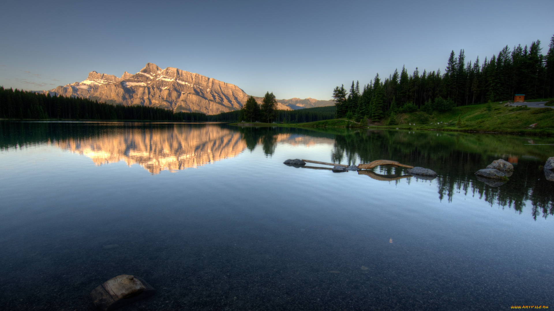 природа, реки, озера, канада