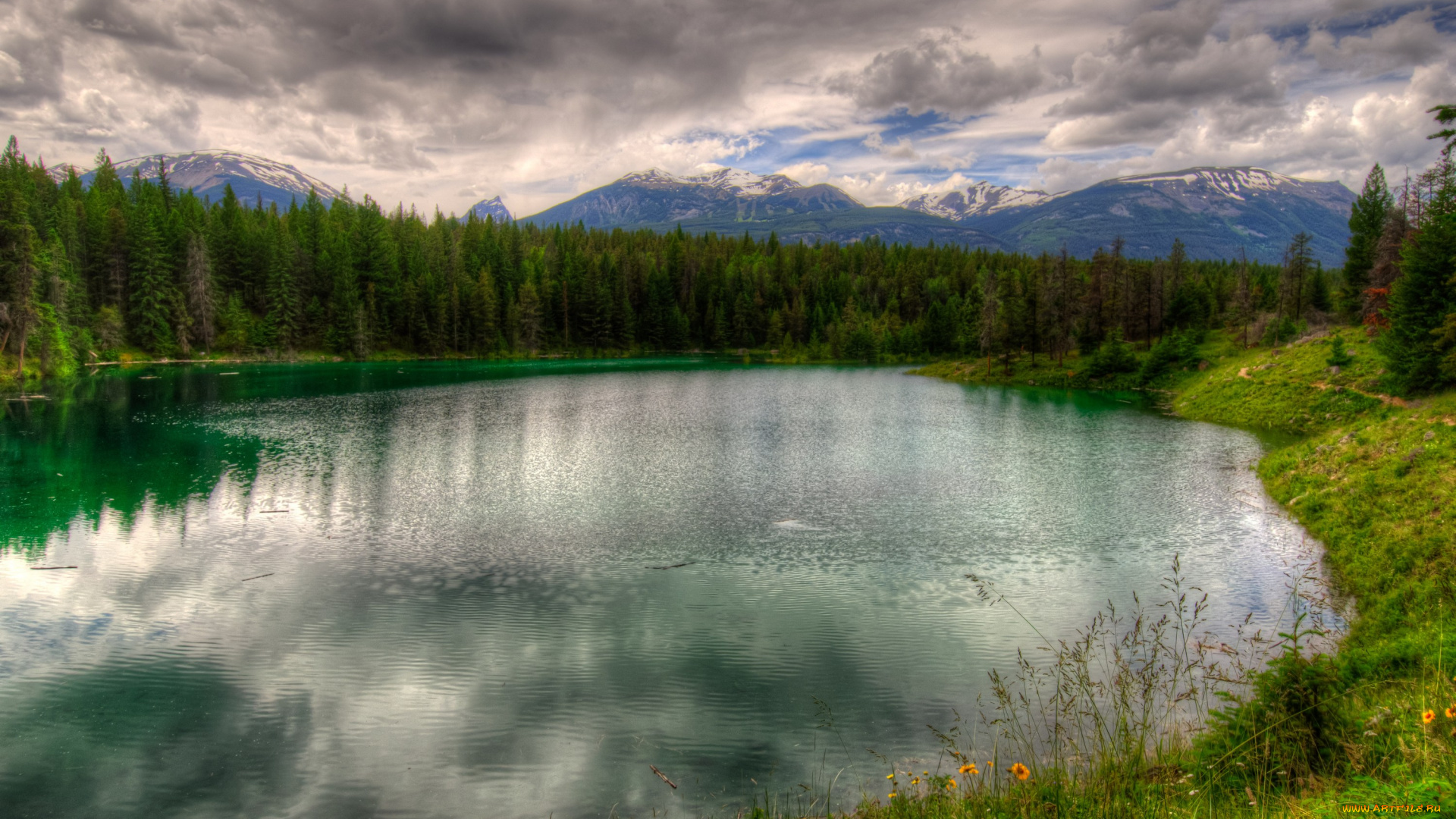 природа, реки, озера, канада