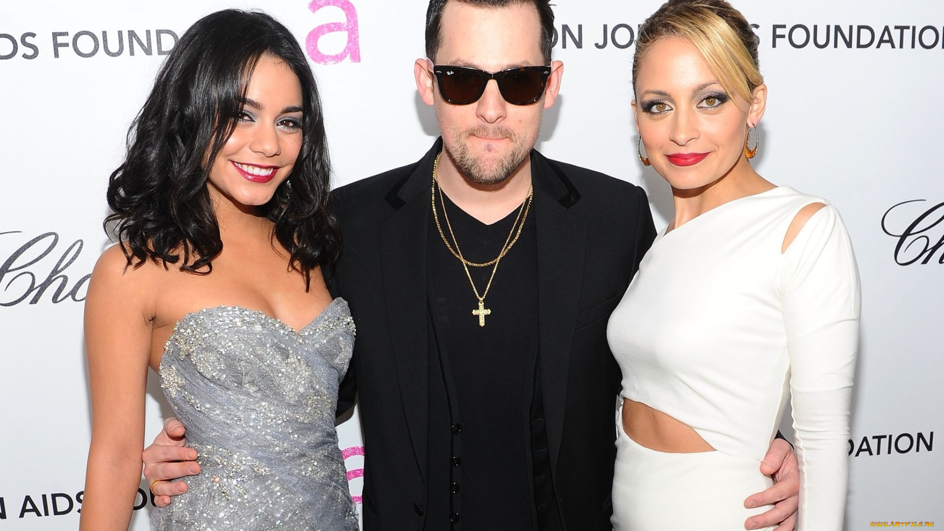 разное, знаменитости, vanessa, hudgens, nicole, richie, joel, madden