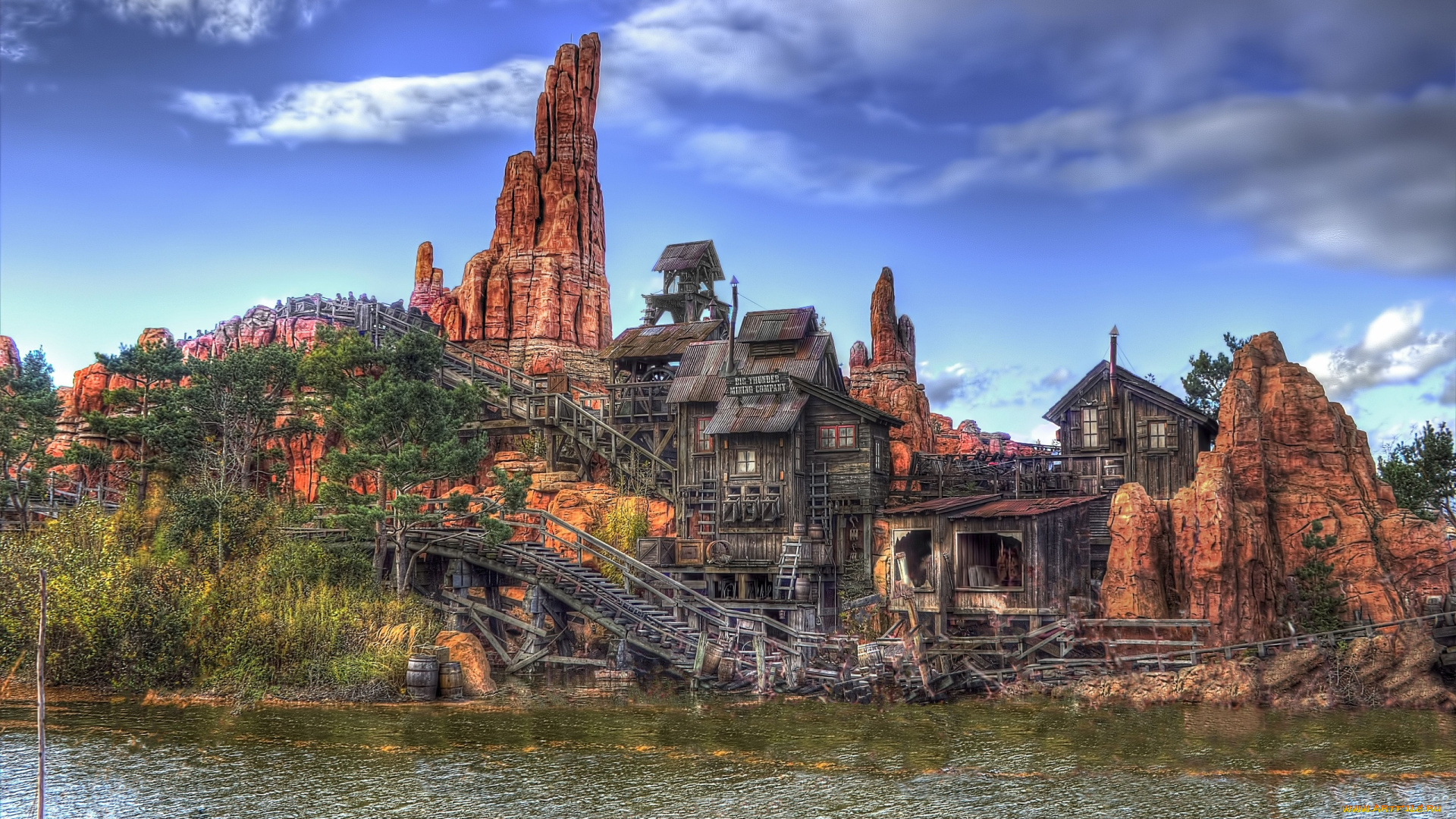 ruin, разное, развалины, руины, металлолом, брошенный, город