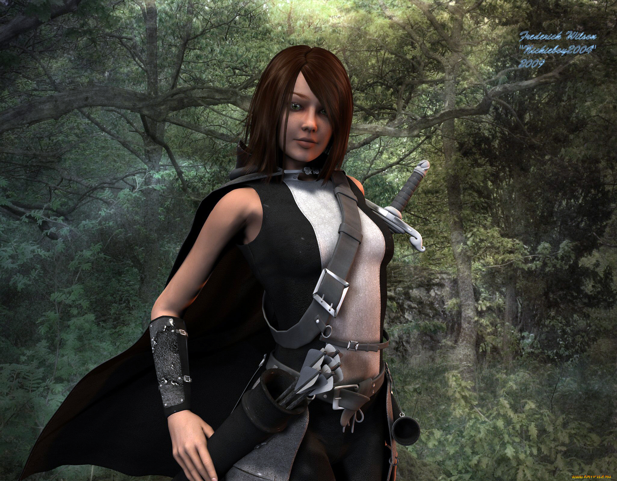 3д, графика, fantasy, фантазия, девушка