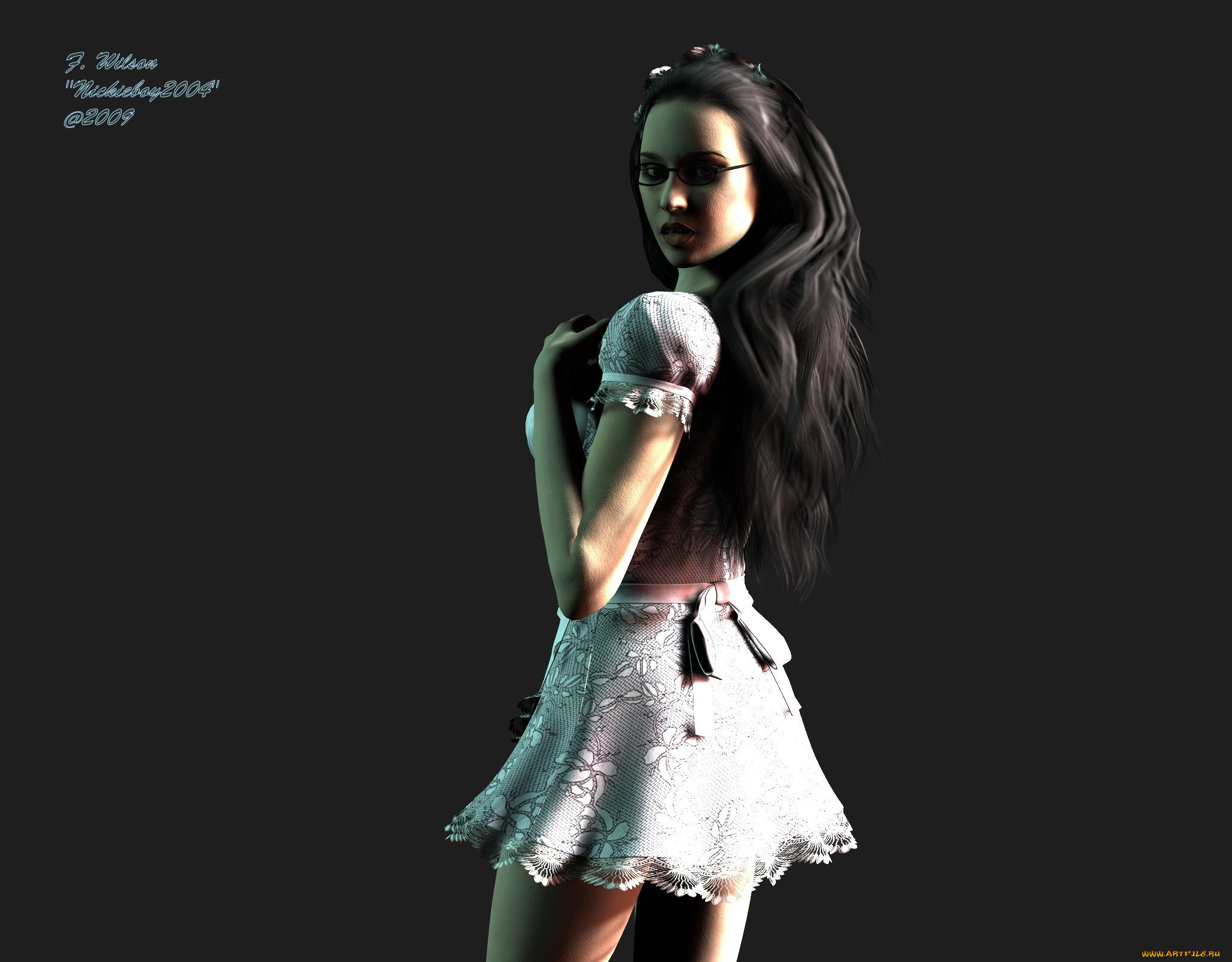 3д, графика, people, люди, девушка