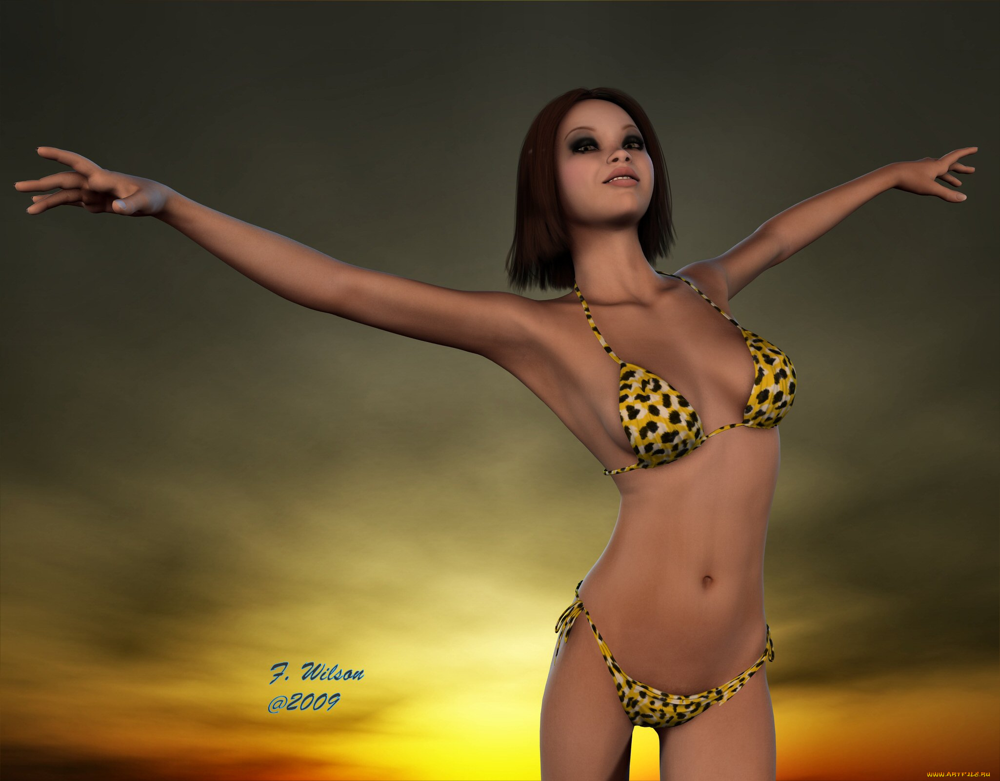 3д, графика, people, люди, девушка